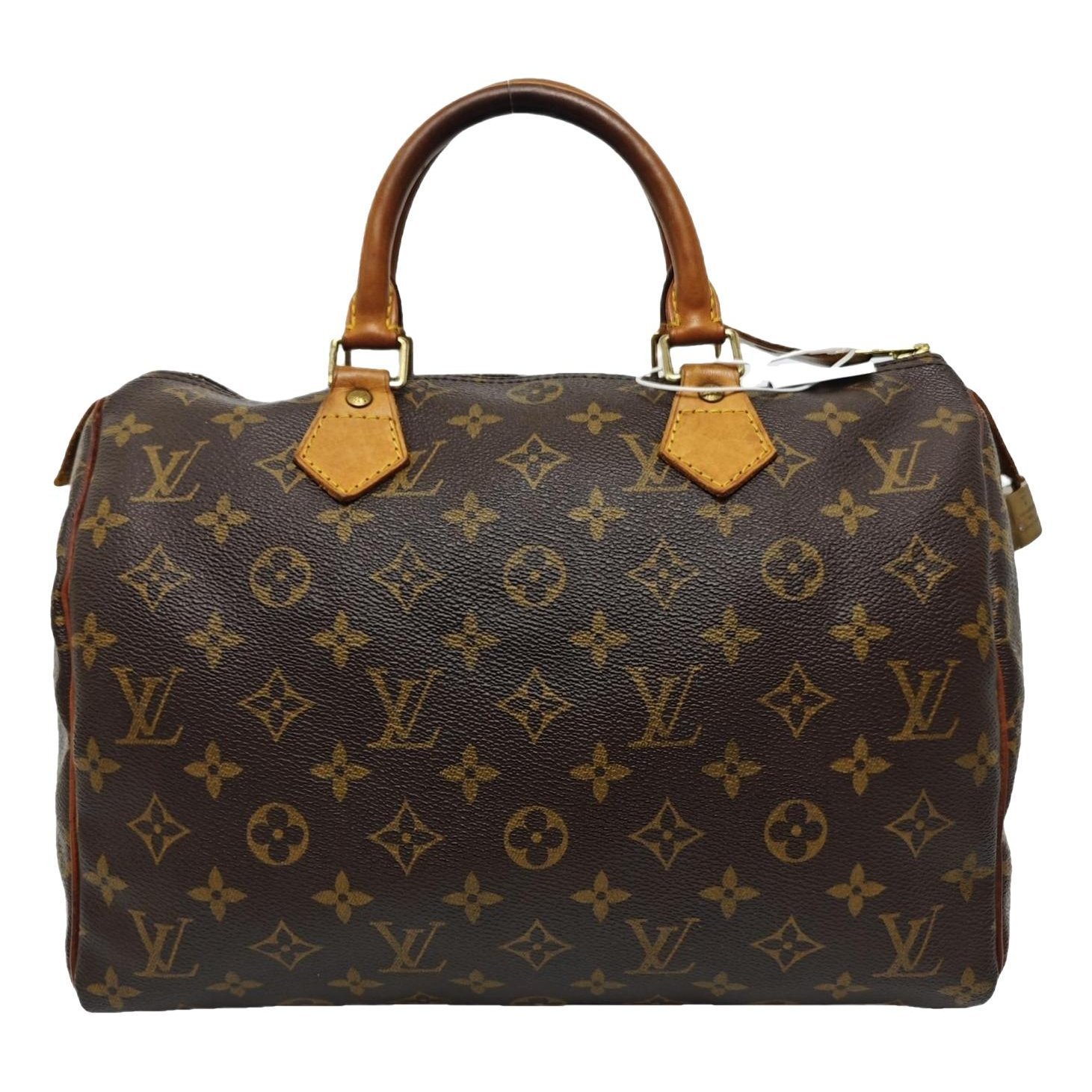 Nano Speedy / Mini HL leather handbag