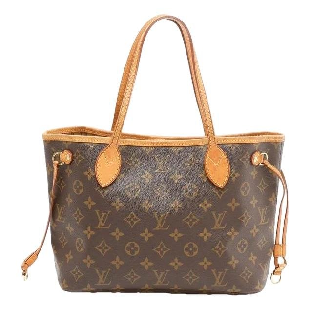 Neverfull leather tote