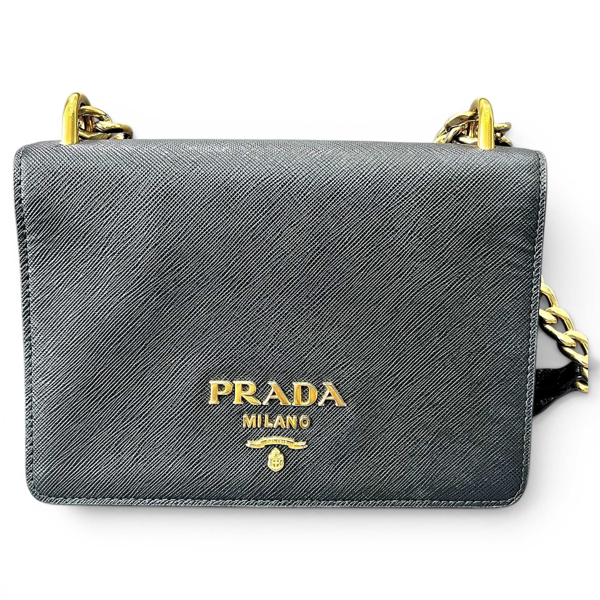 Leather crossbody bag