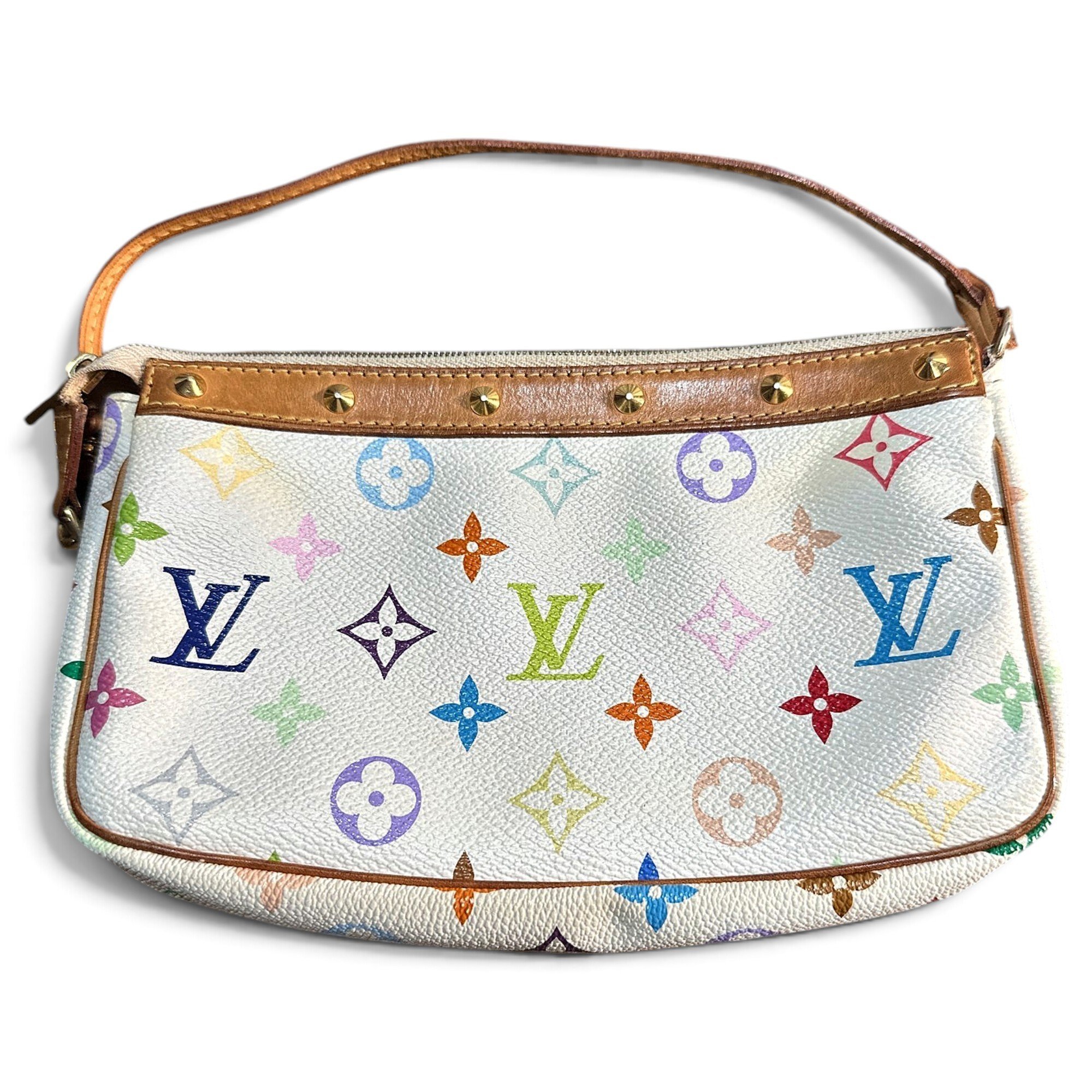 Louis Vuitton Pochette Accessoire leather handbag