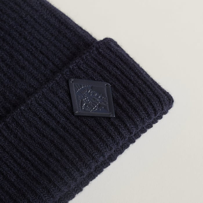 Bleu Nuit Jockey Beanie