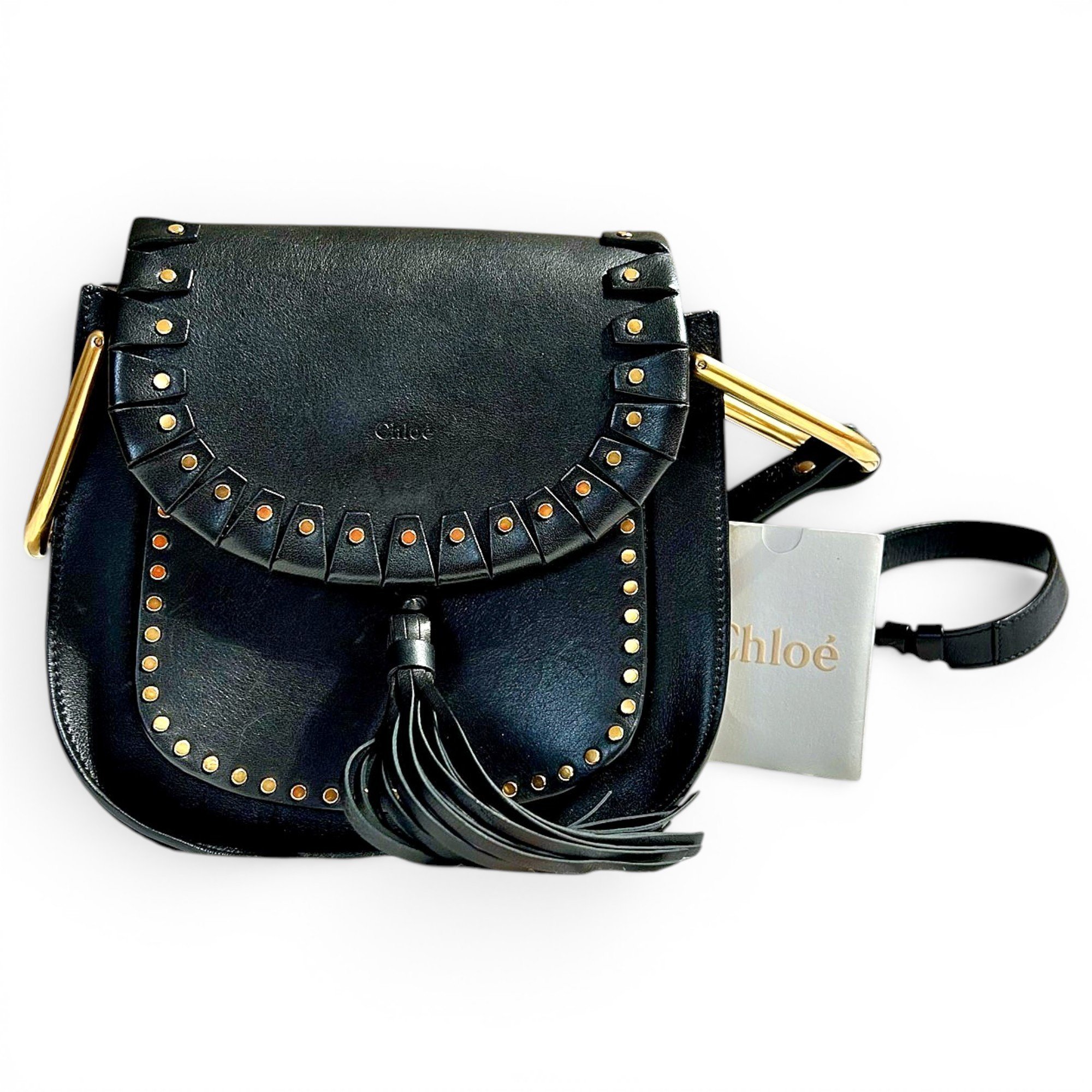 Hudson leather crossbody bag
