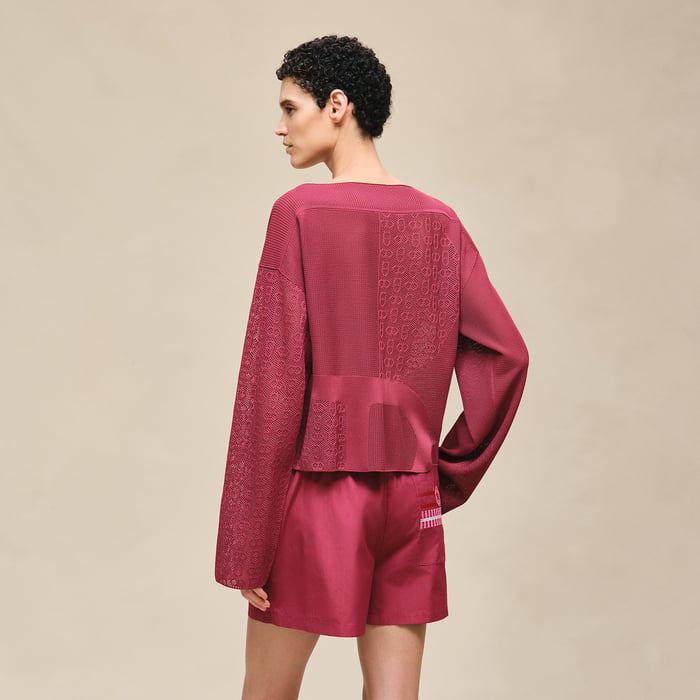 "Chaine d'Ancre" Long-sleeve Sweater
