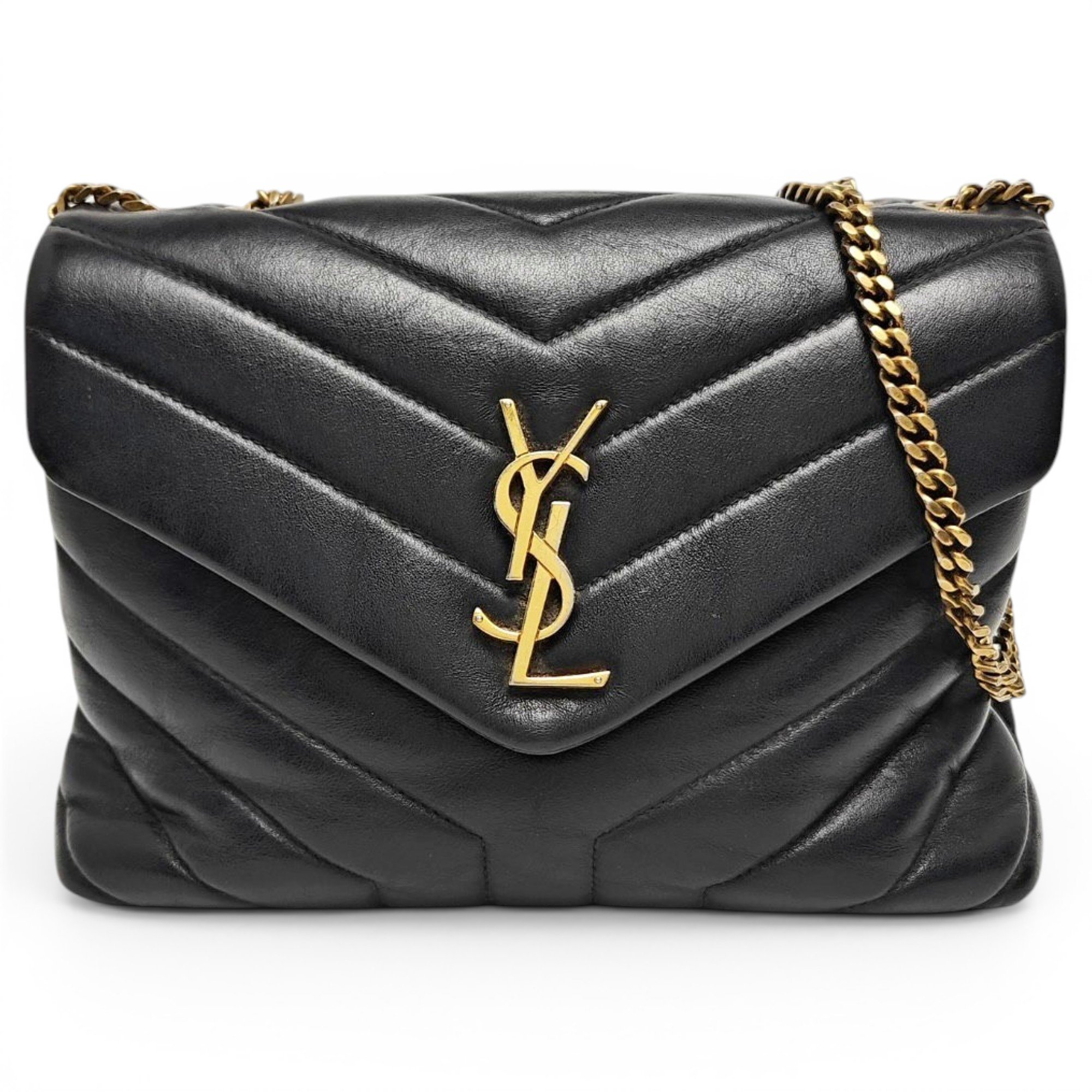 Loulou leather crossbody bag