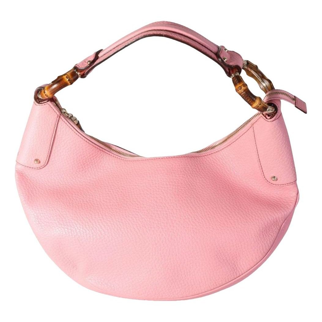 Bamboo Ring leather handbag