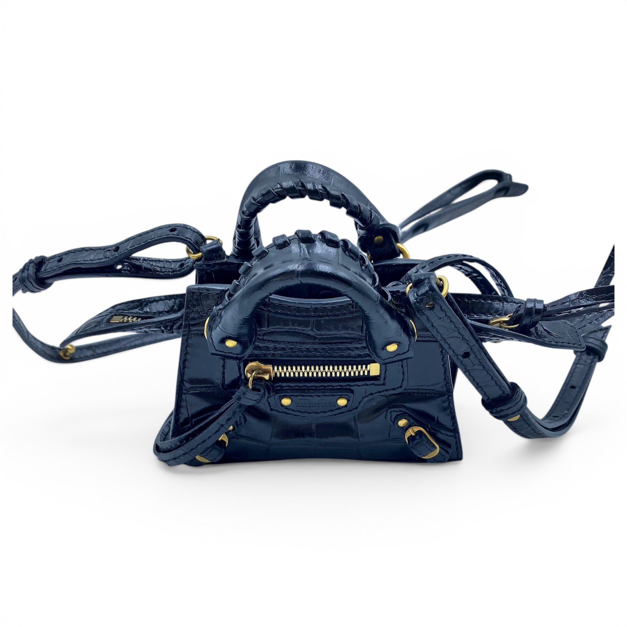 Neo Classic leather handbag