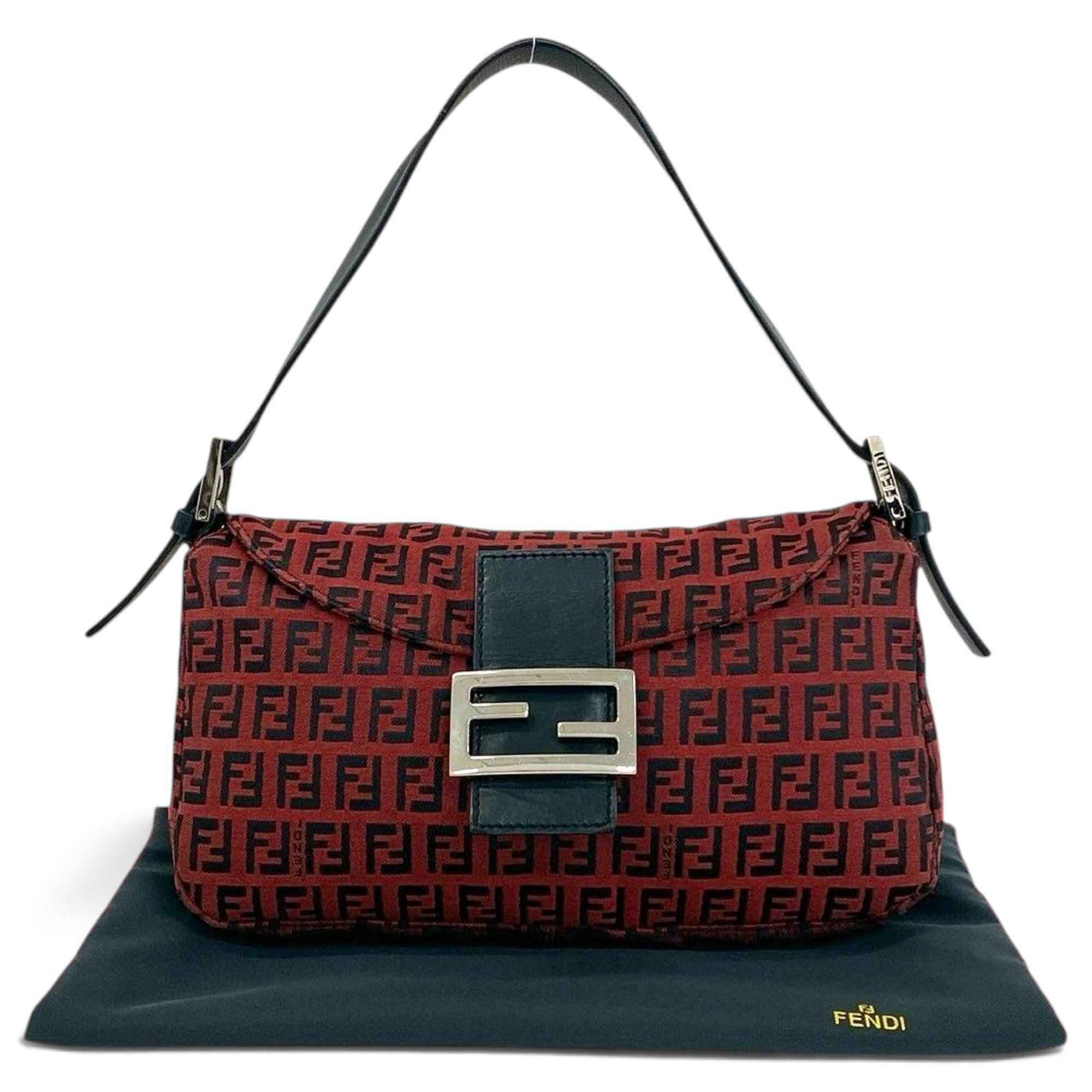 FF leather handbag