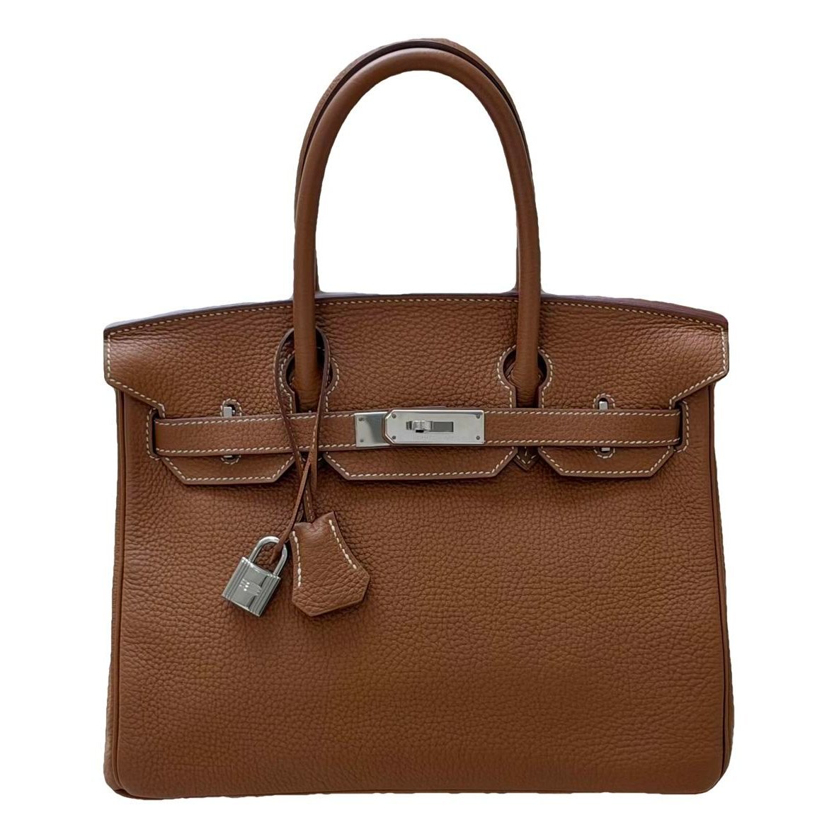 Birkin 30 leather handbag
