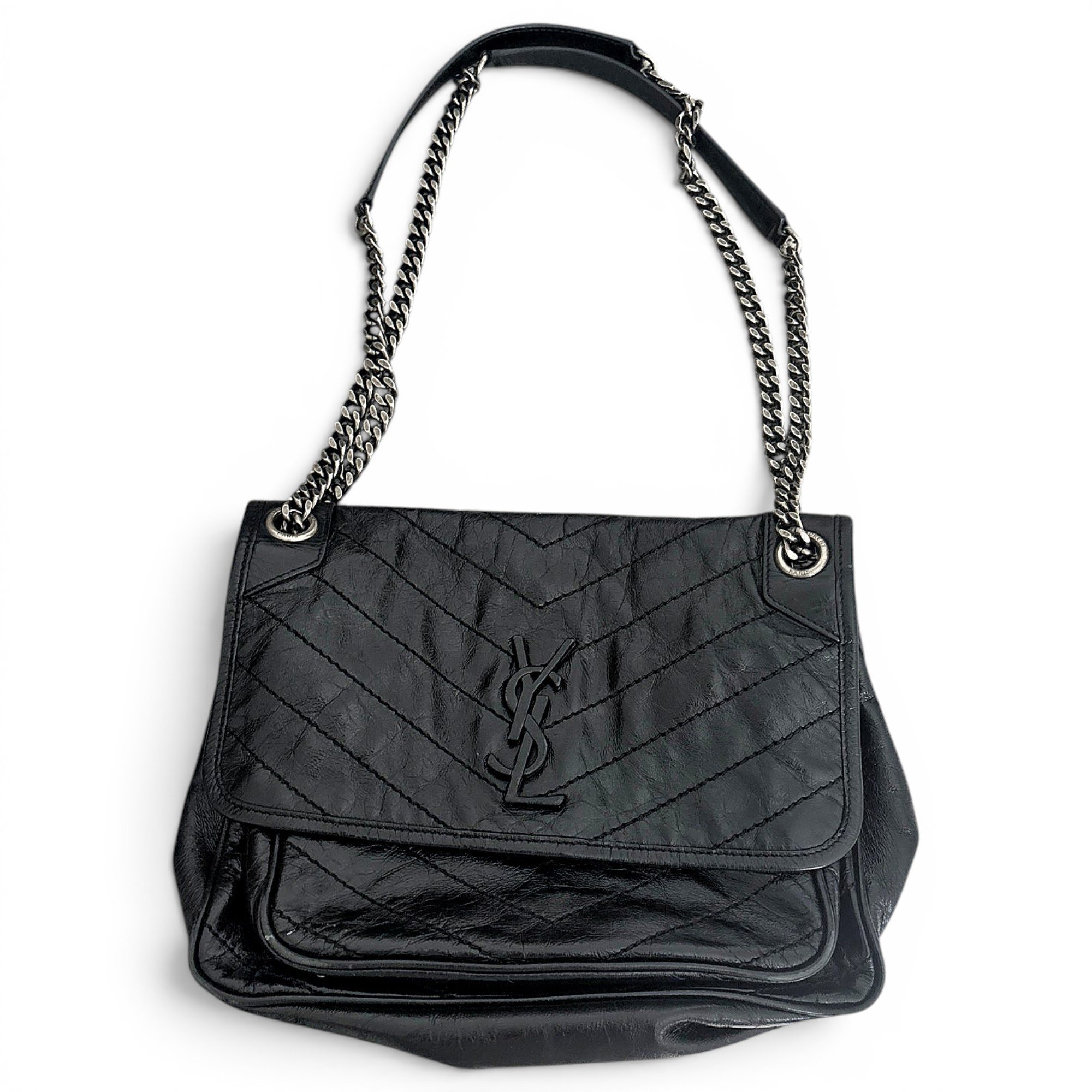 Niki leather crossbody bag