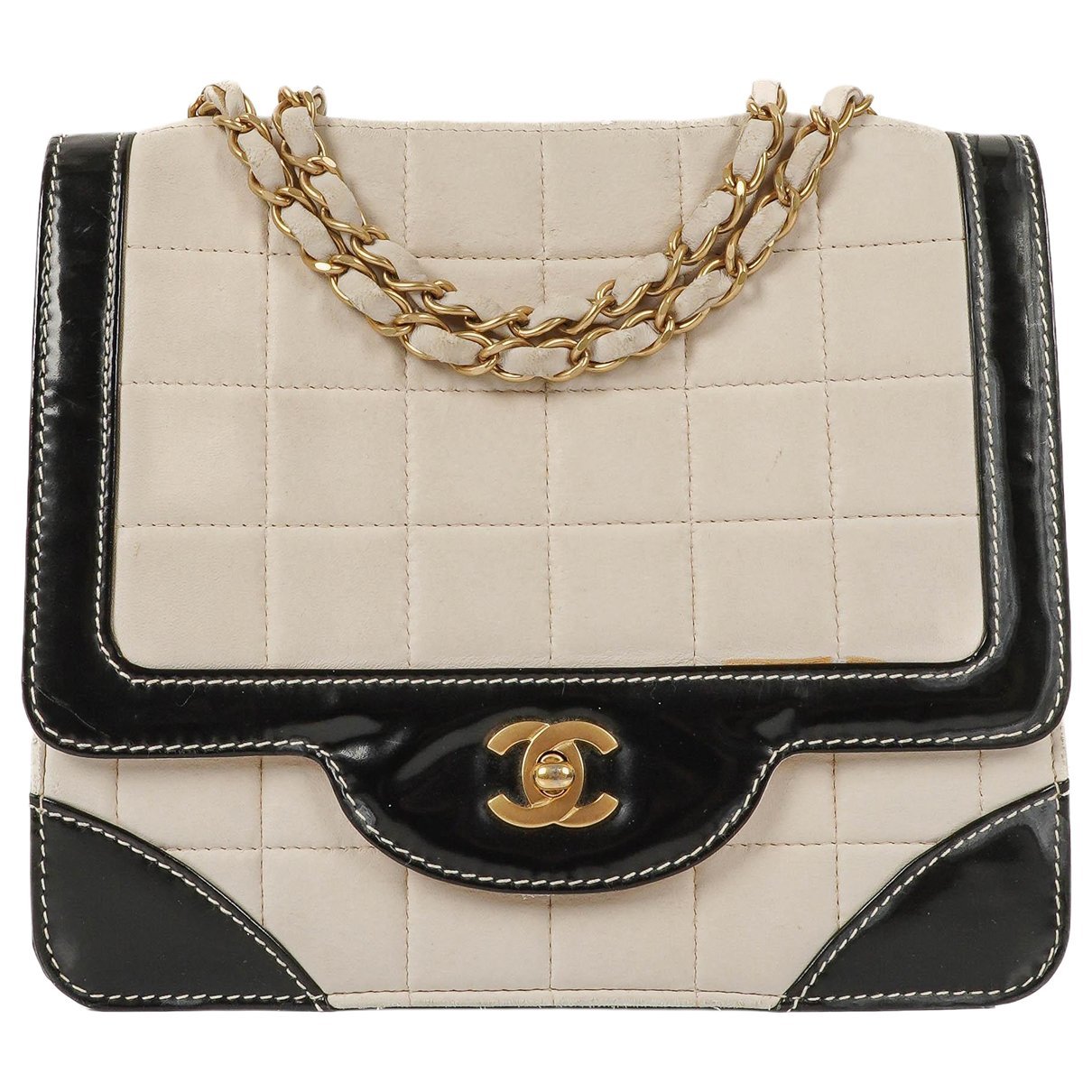 East West Chocolate Bar leather handbag