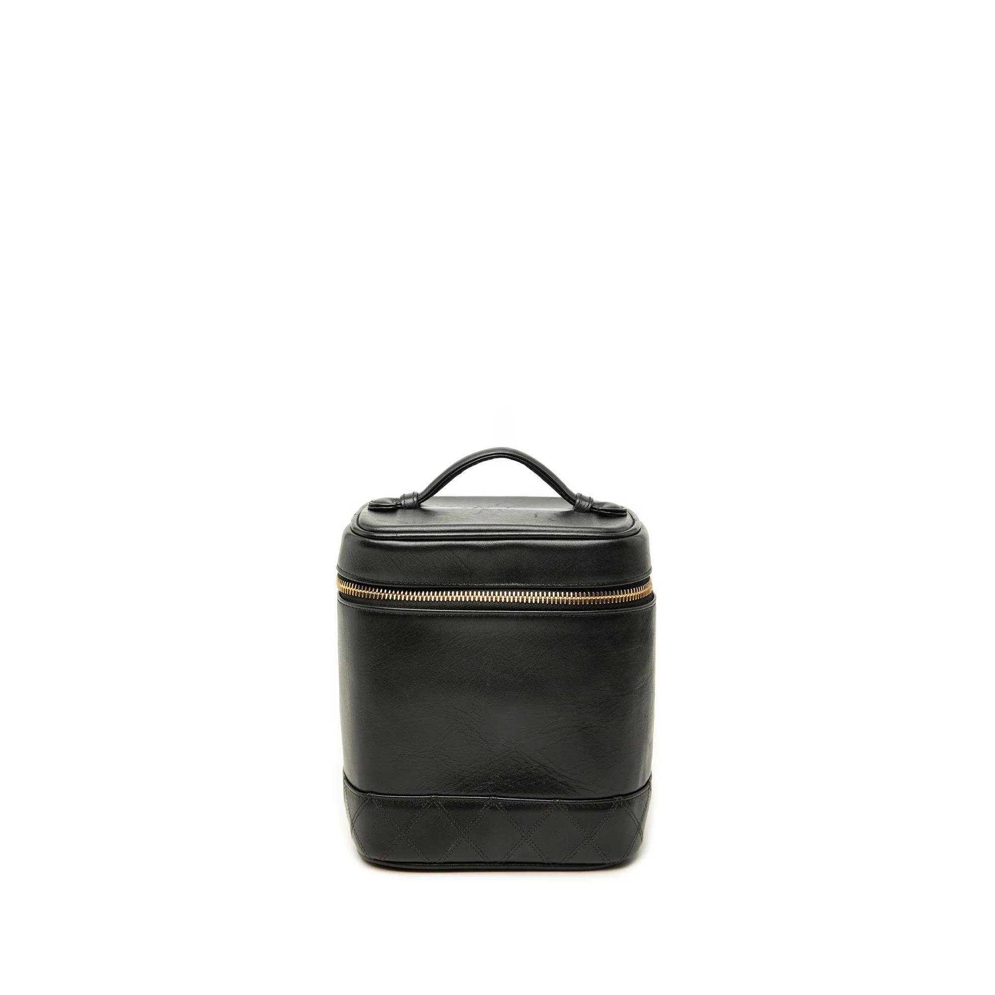 Vanity leather bag