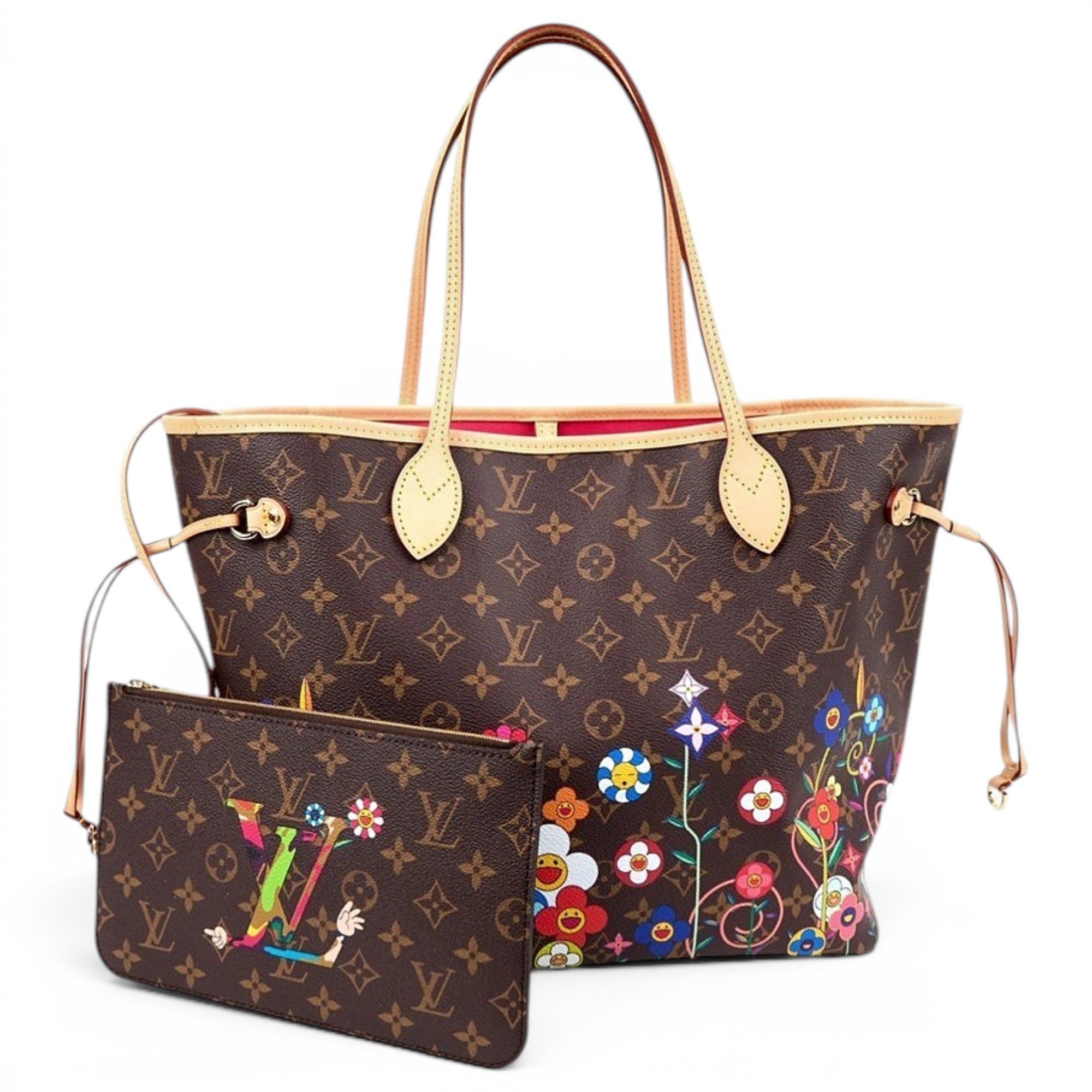 Neverfull leather tote