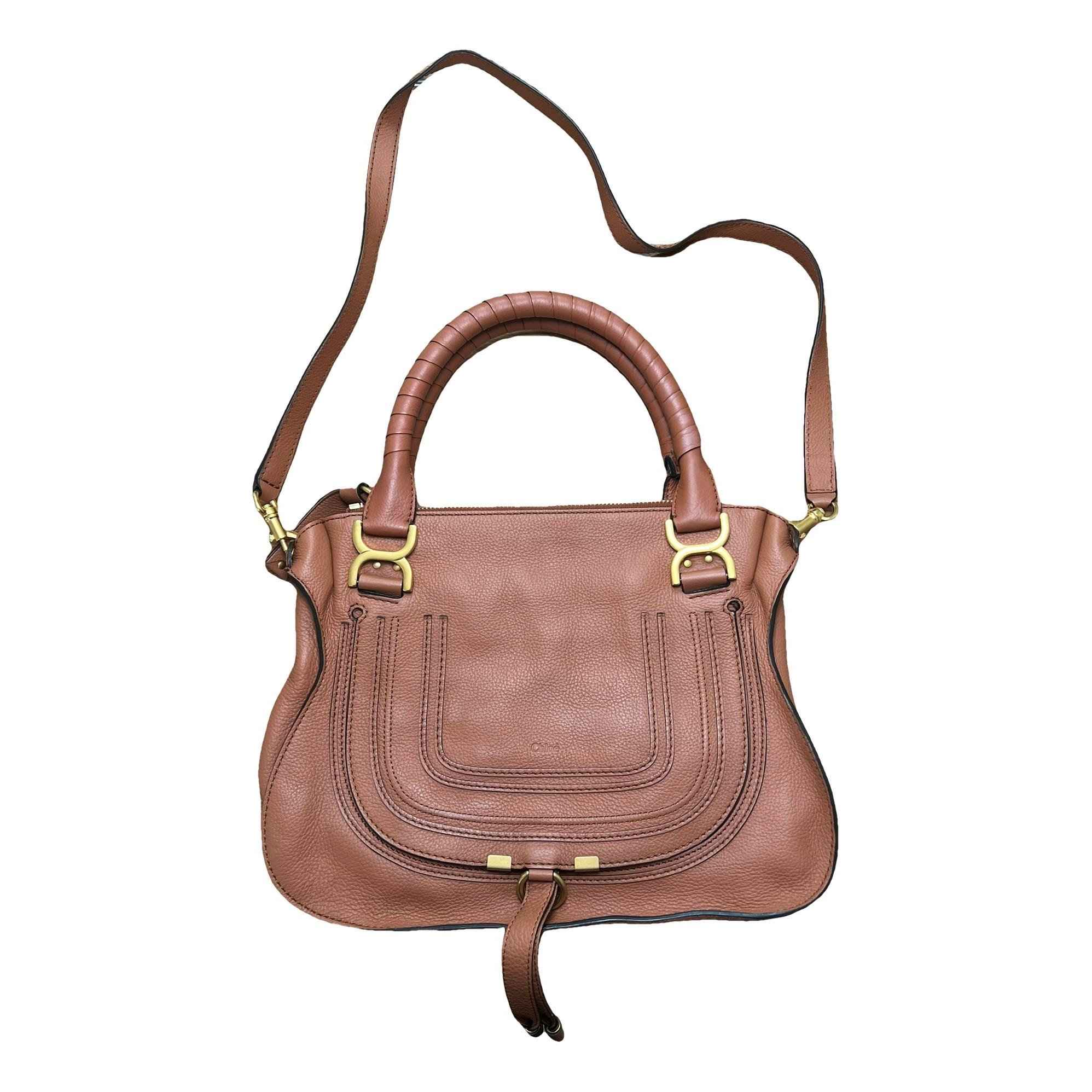 Marcie leather handbag