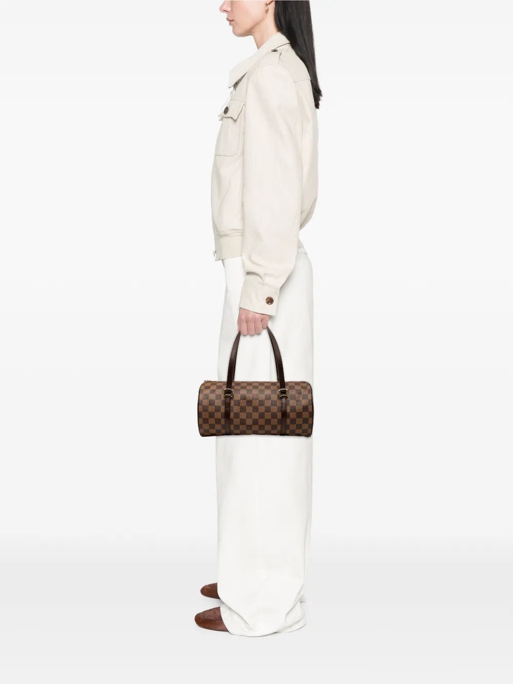 Louis Vuitton 2004 Damier Ebene Papillon 30 handbag