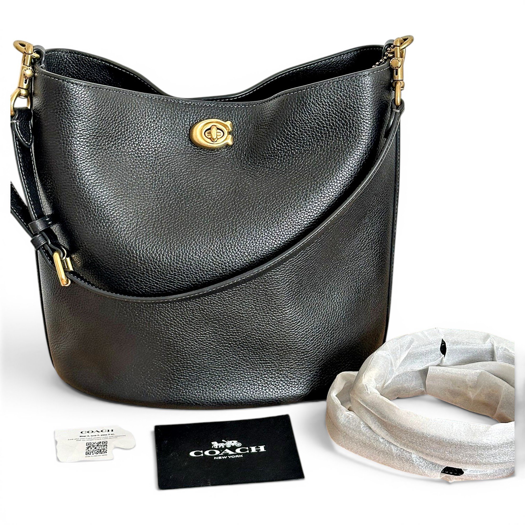 Leather handbag