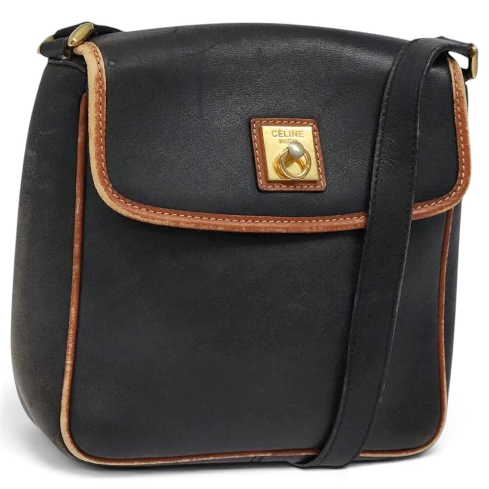 Leather handbag