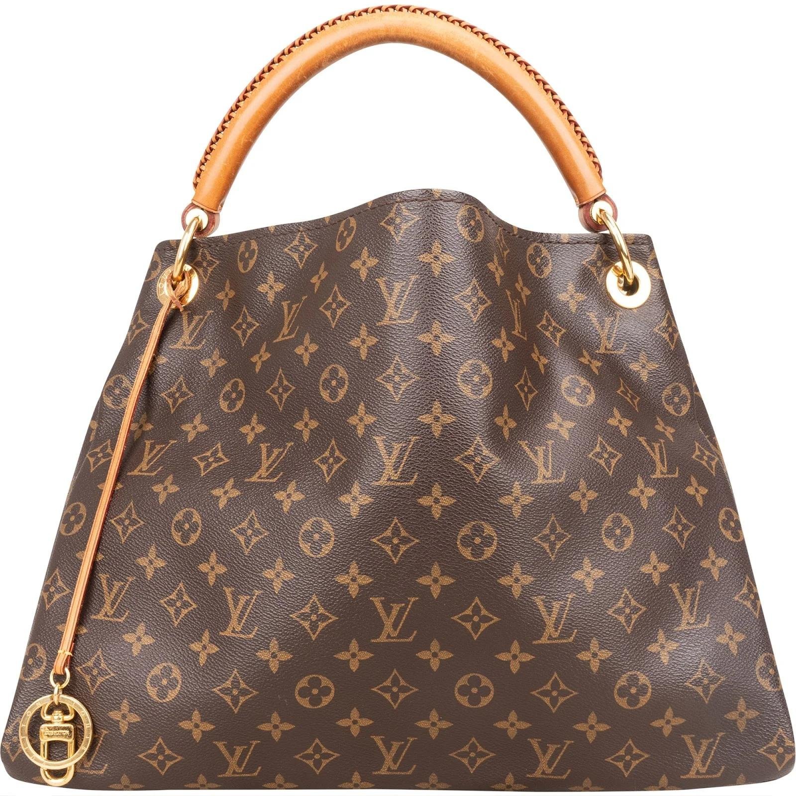 Artsy leather handbag