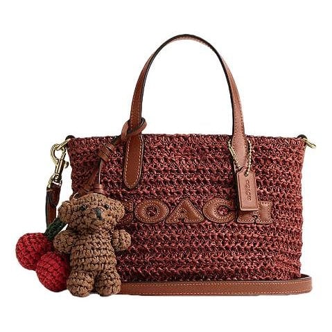 Leather tote