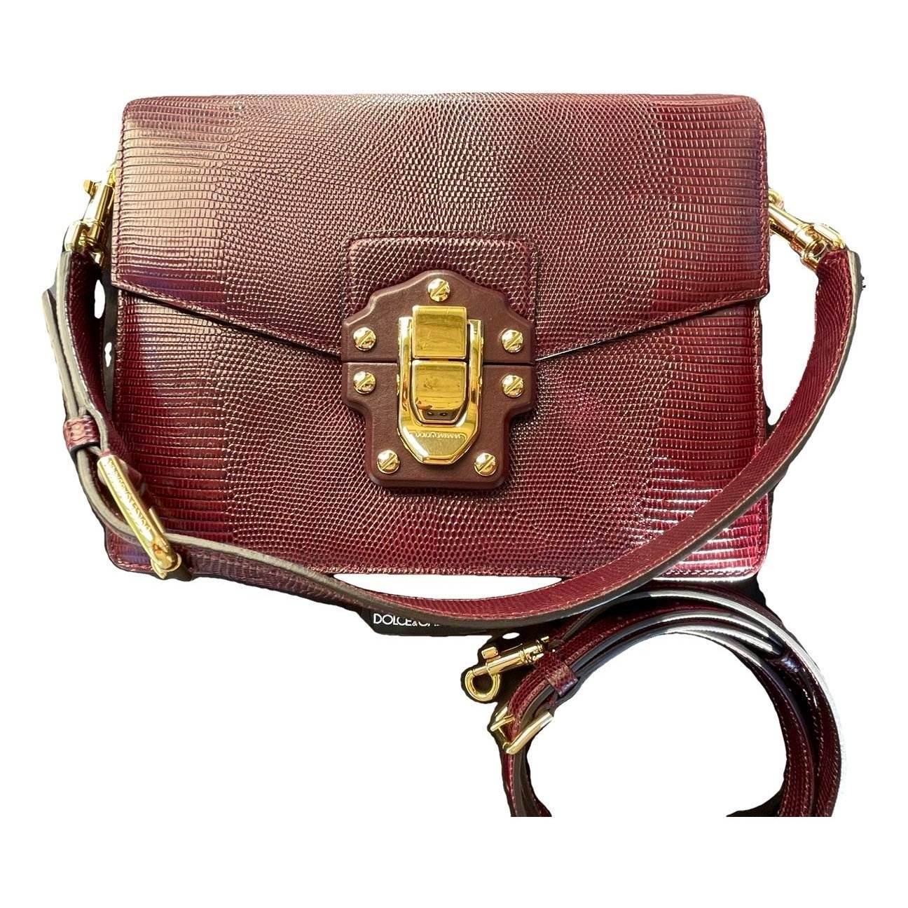 Dolce & Gabbana Lucia leather crossbody bag