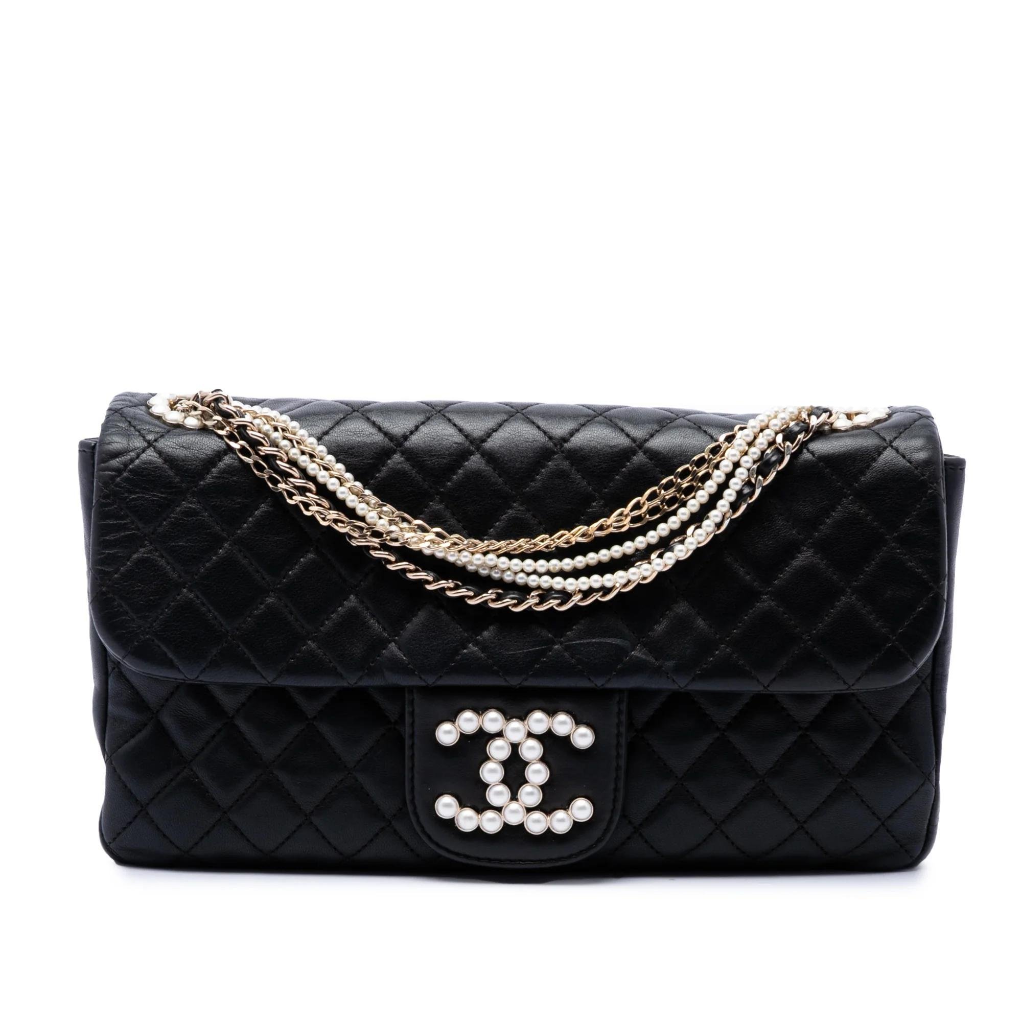 Pearl Bag pony-style calfskin handbag