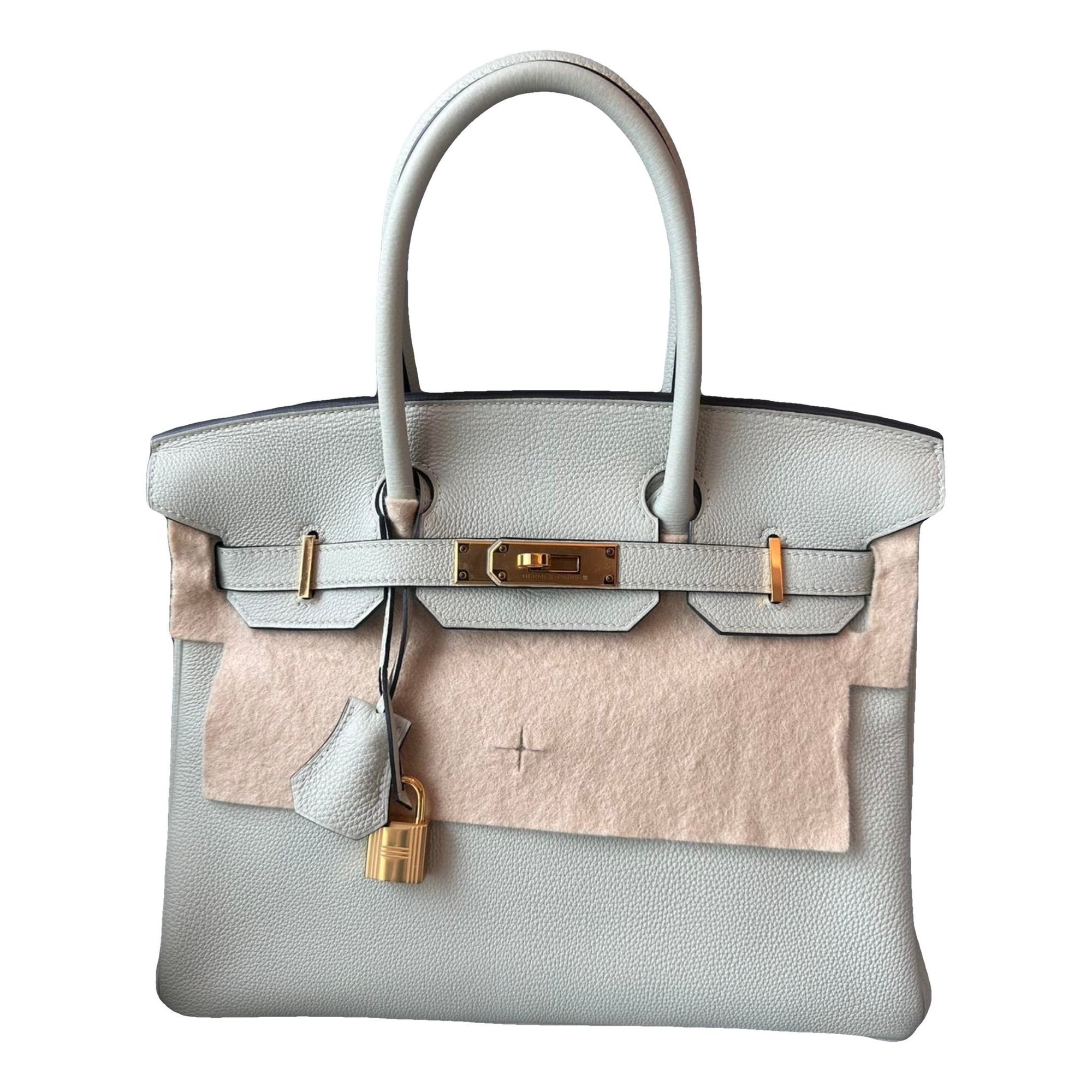 Birkin 30 leather handbag