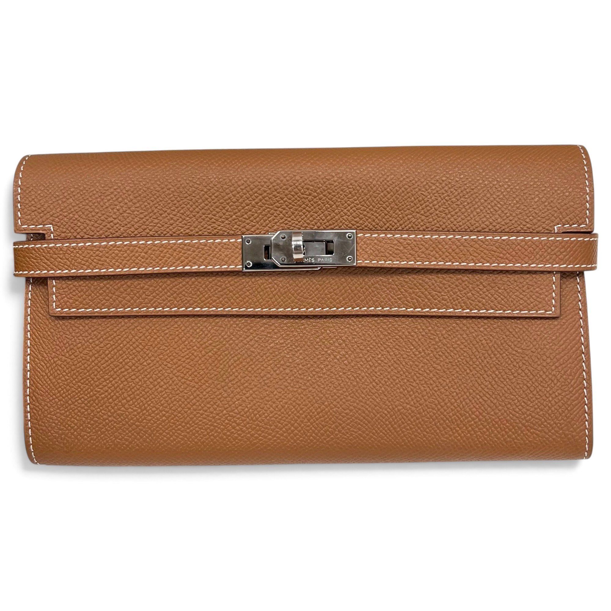 Kelly to go leather clutch bag