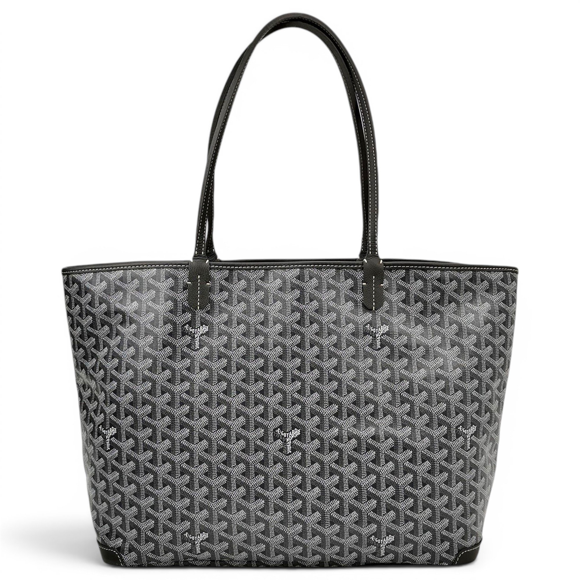 Goyard Artois leather handbag