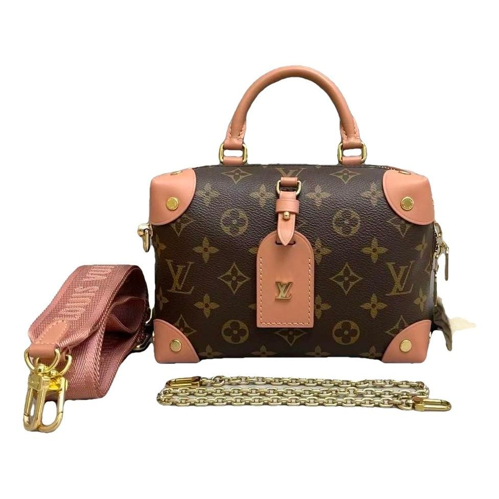 Louis Vuitton Petite Malle Souple leather handbag