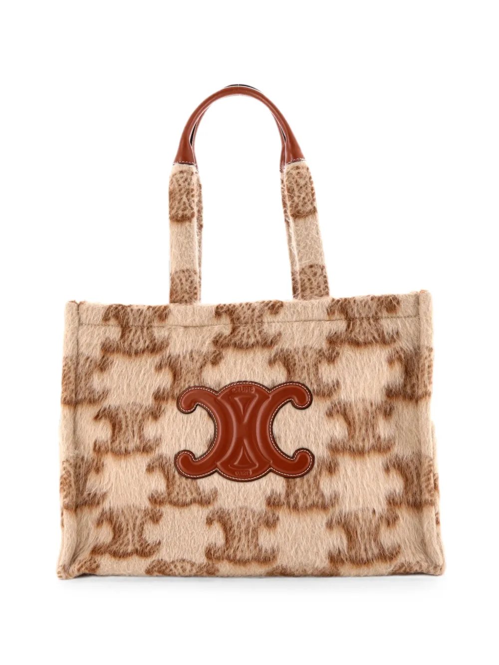 Cabas Thais Triomphe Wool Large tote bag