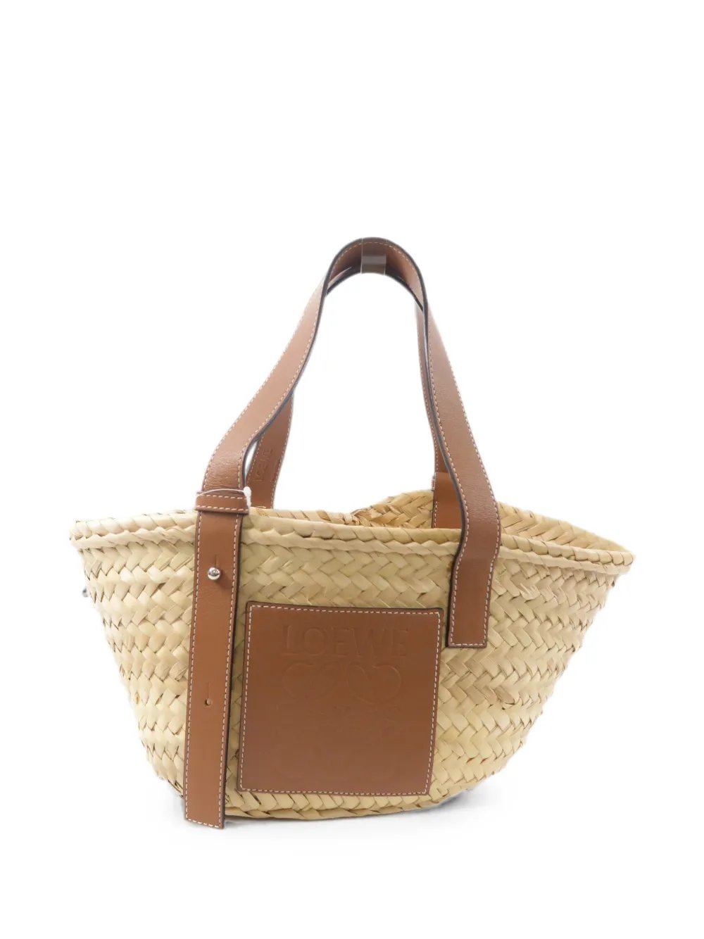 Anagram patch basket bag