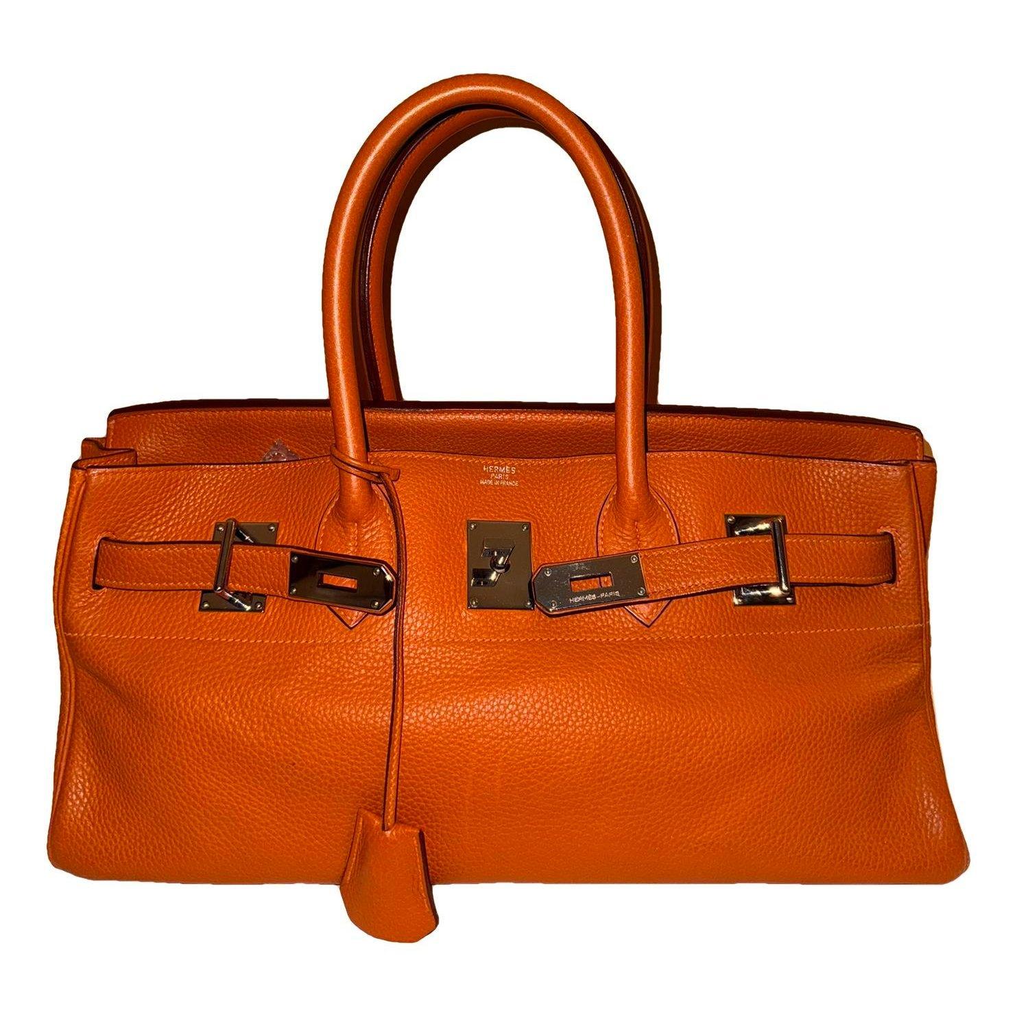 Birkin Shoulder leather handbag