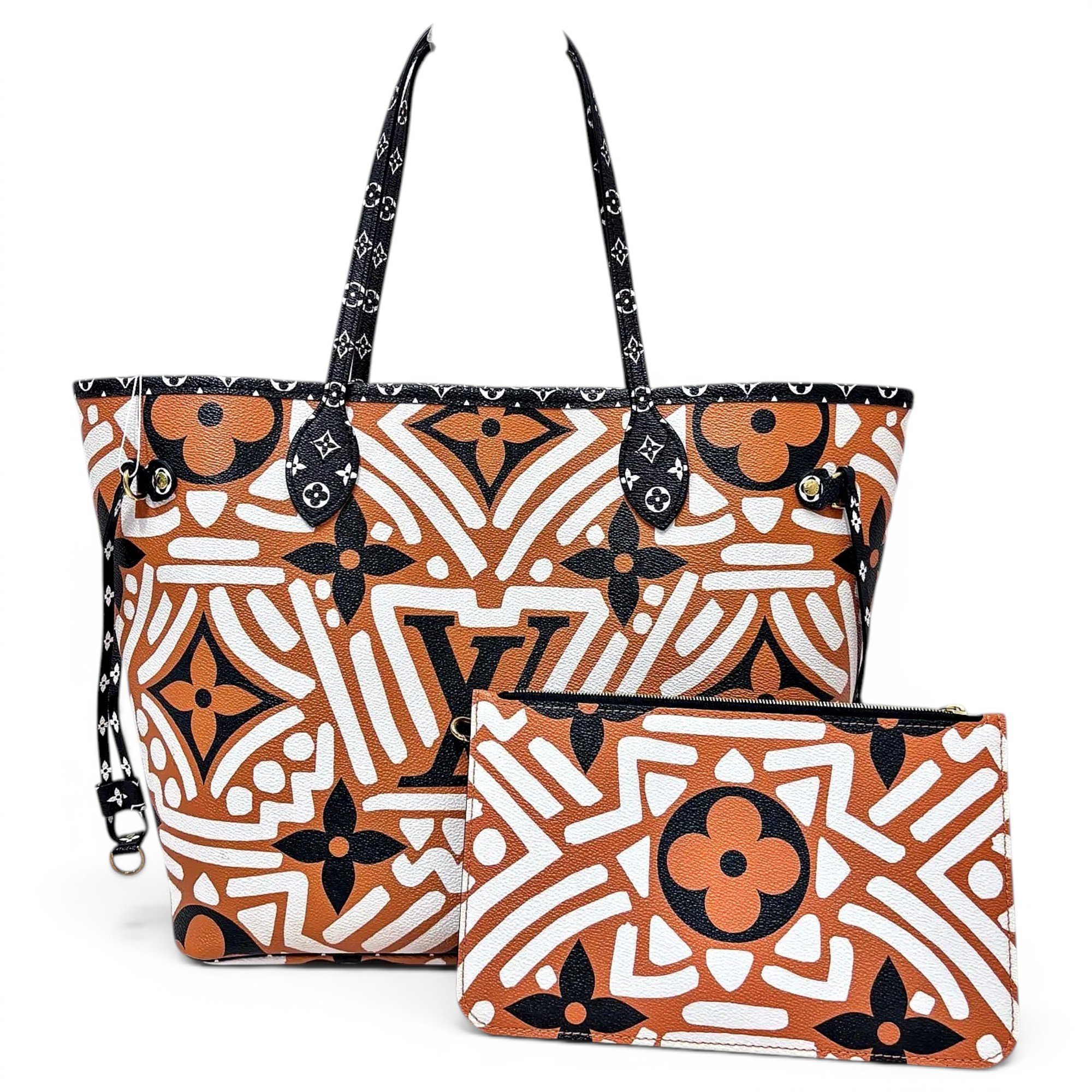Neverfull leather handbag