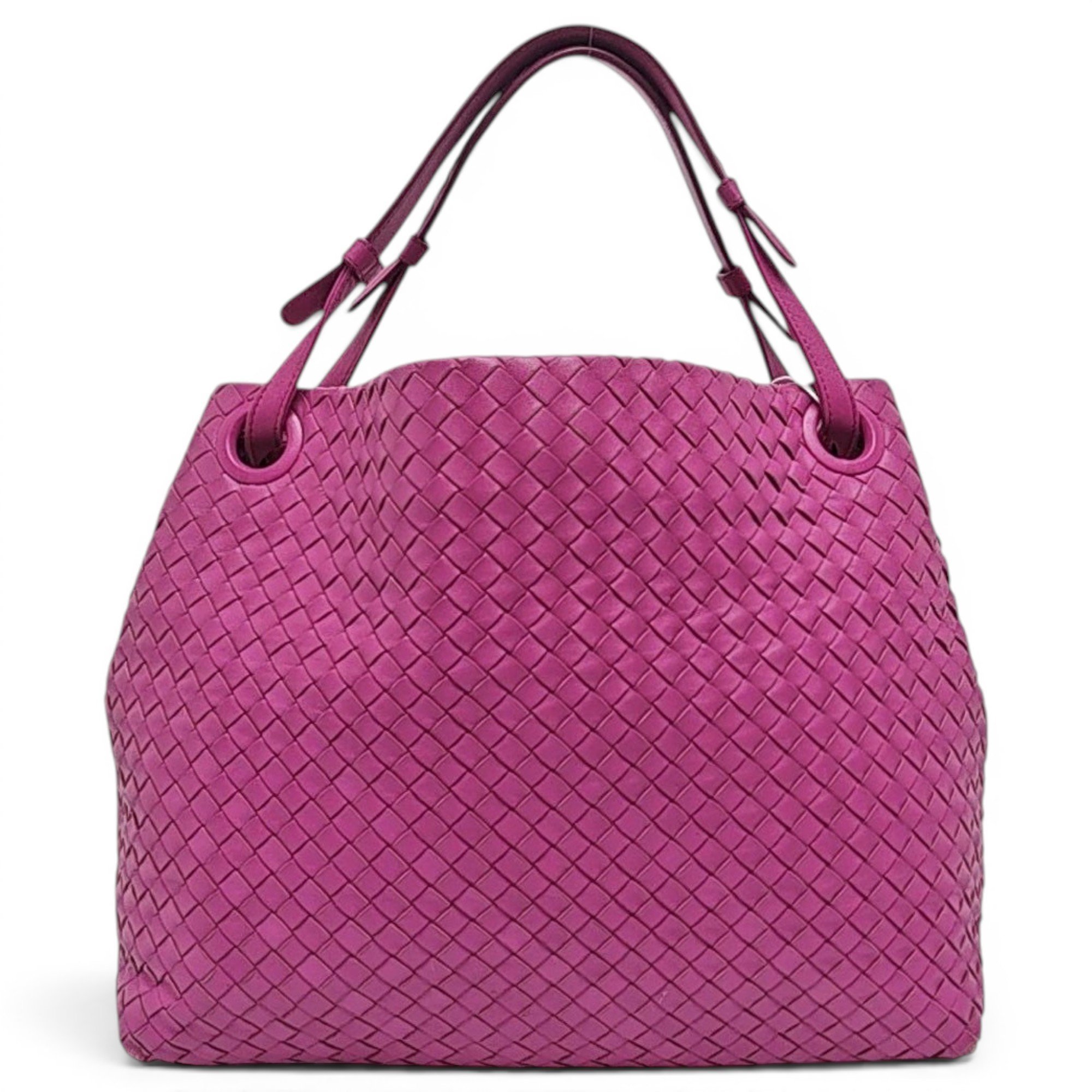 Leather tote