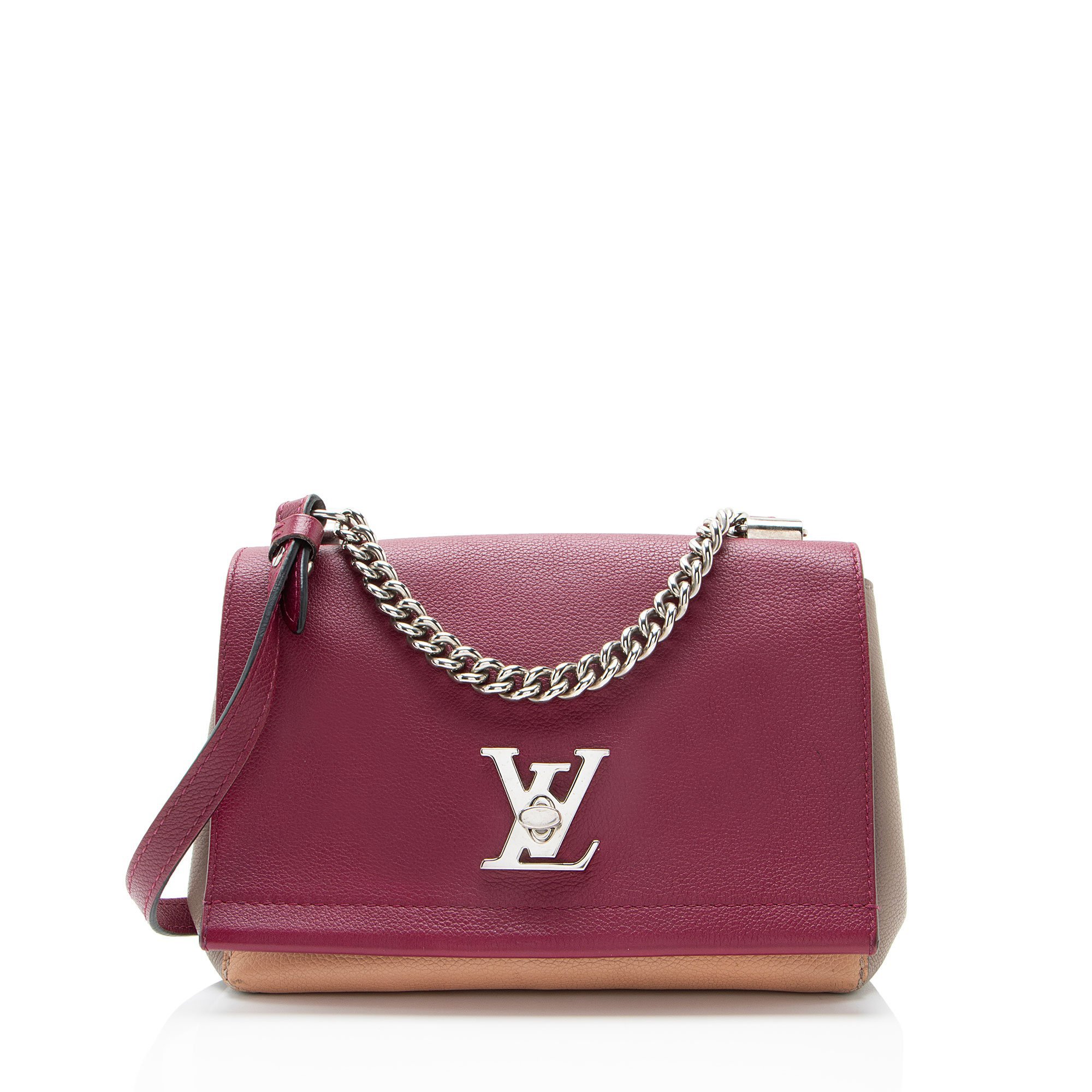Lockme leather crossbody bag