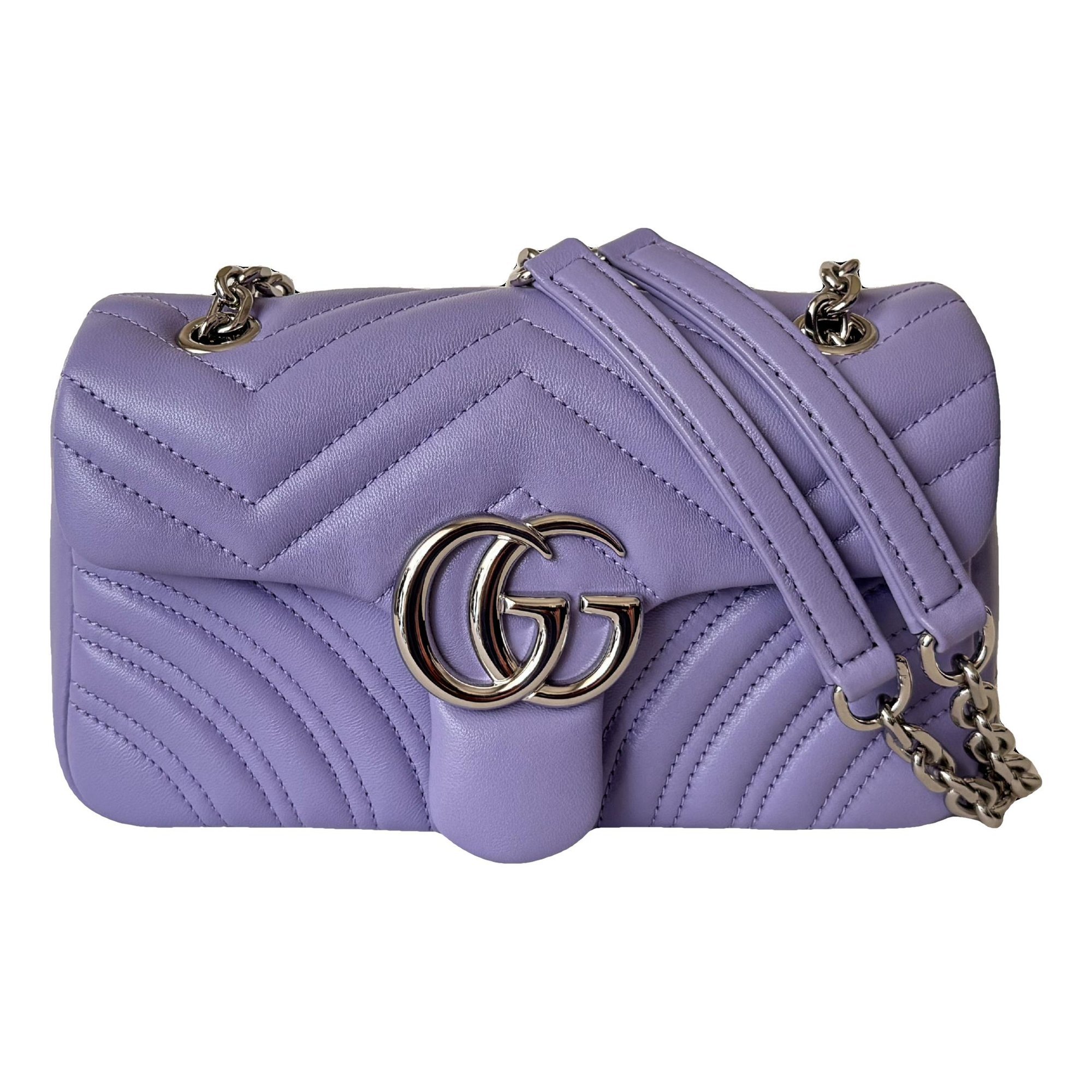 GG Marmont Flap leather handbag
