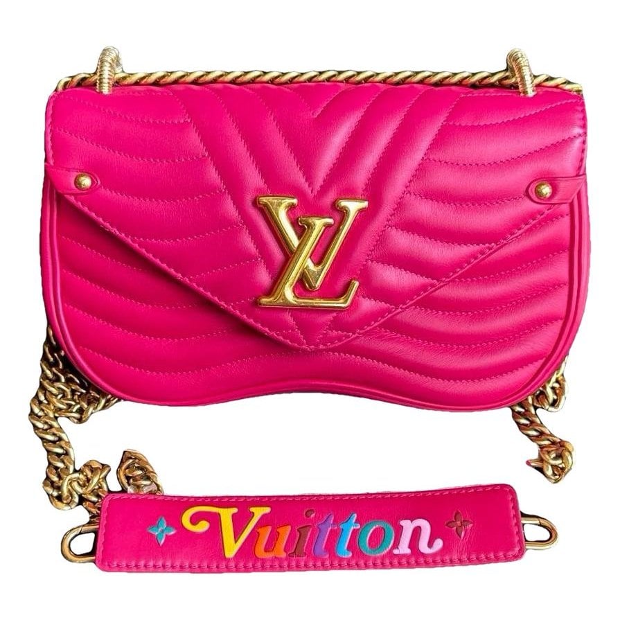 New Wave leather handbag