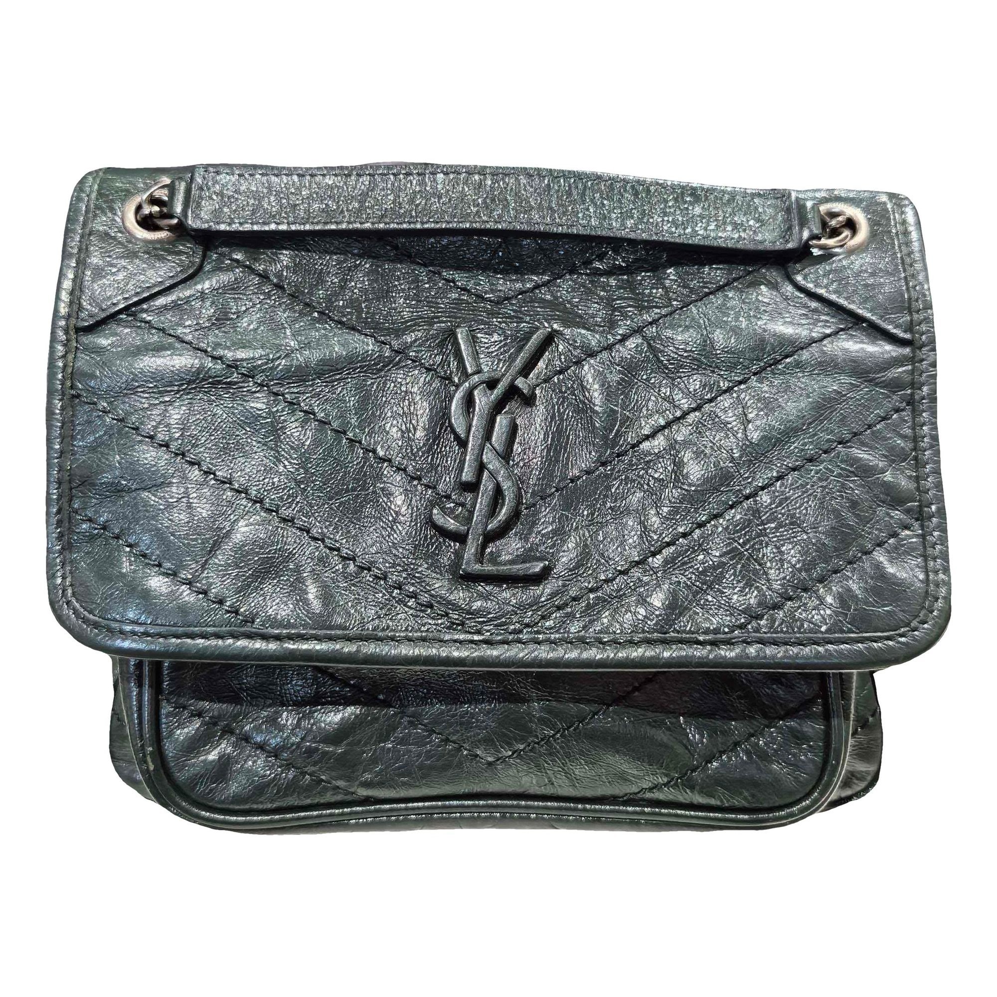 Niki pony-style calfskin handbag