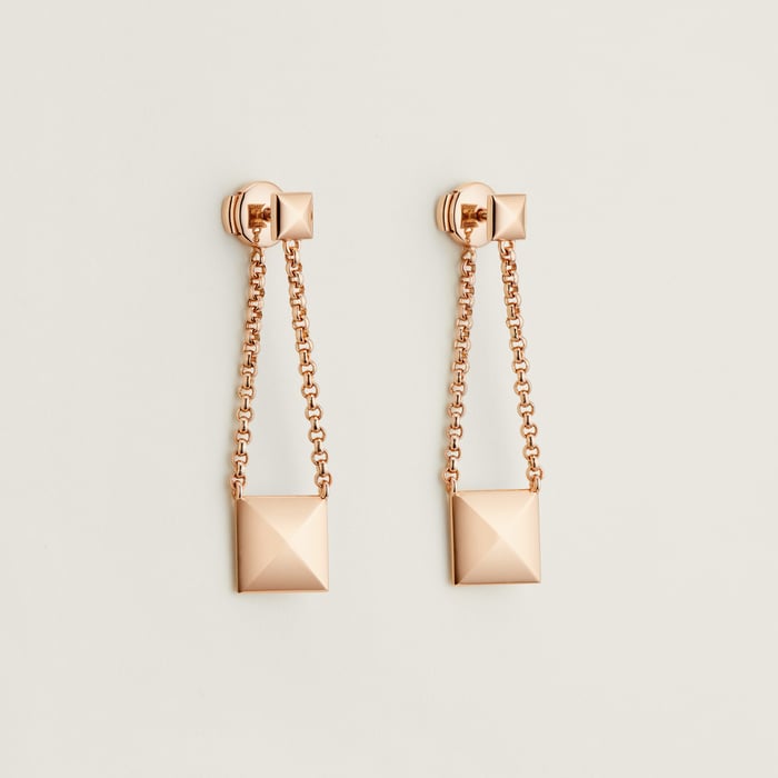 Sans Coloris Hermès Clou d'H Dangle Earrings
