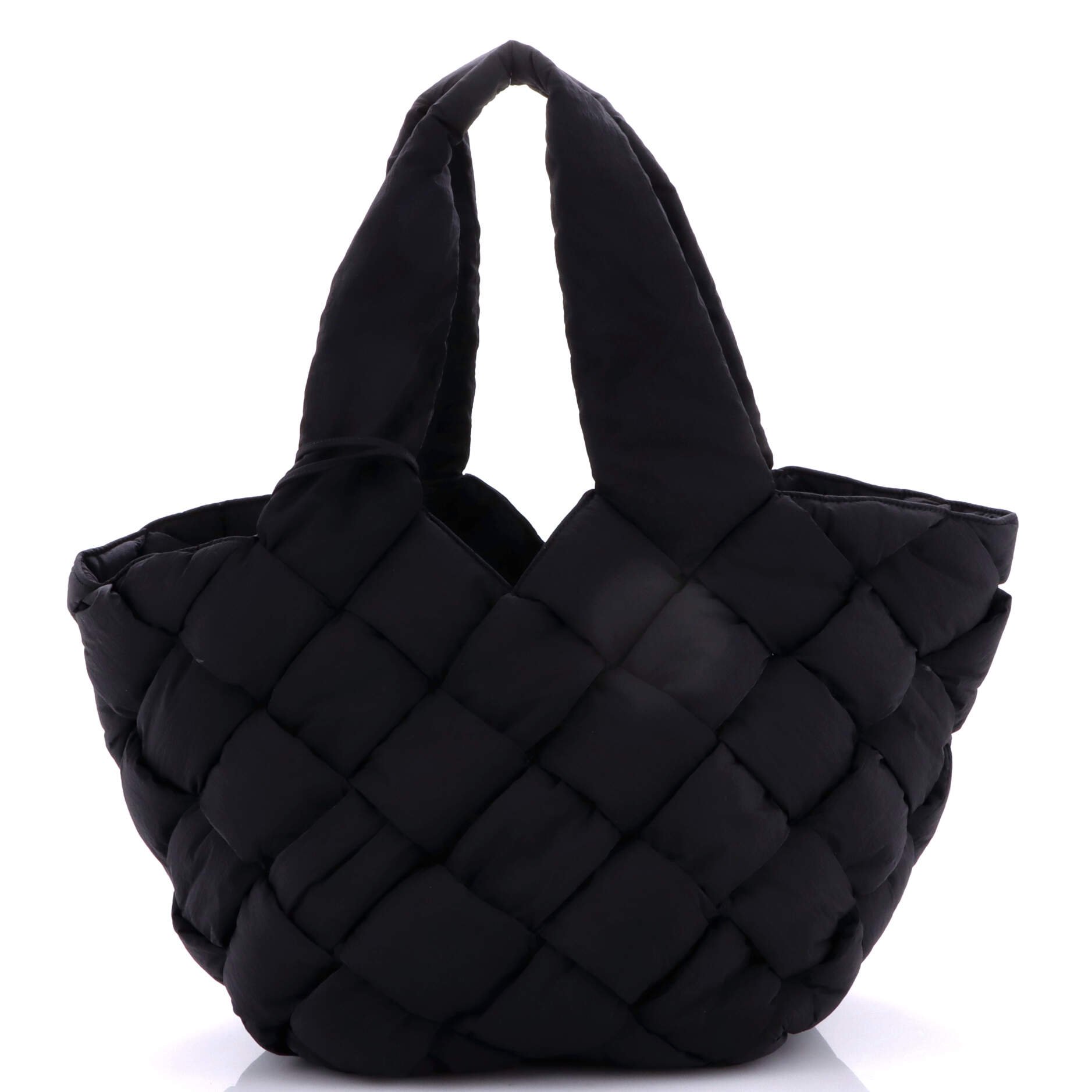Cassette Paper Tote Intrecciato Nylon
