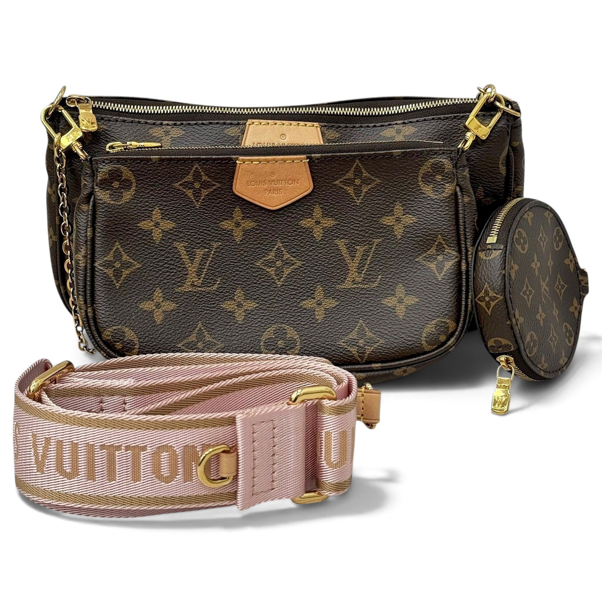 Multi Pochette Accessoires leather handbag