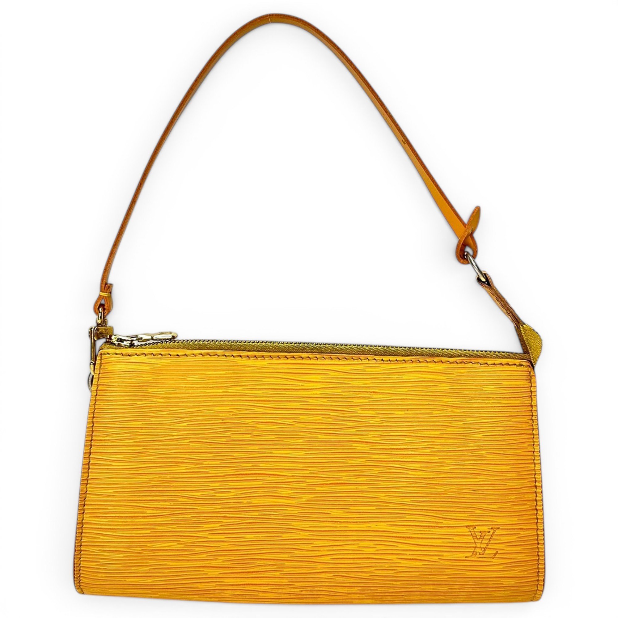 Pochette Accessoire leather handbag