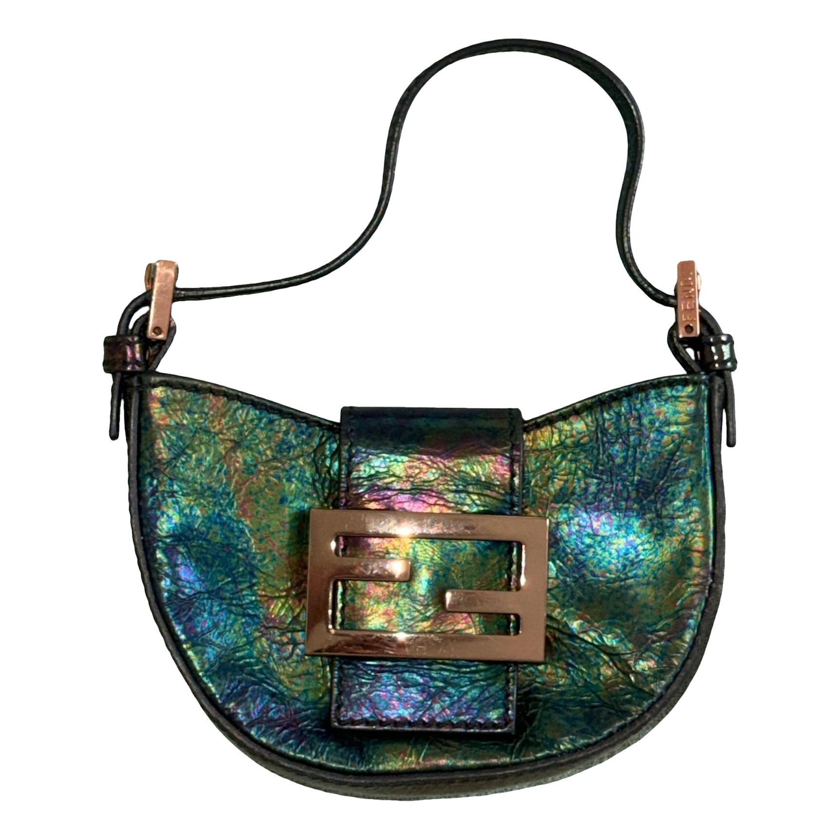 Croissant Vintage leather handbag