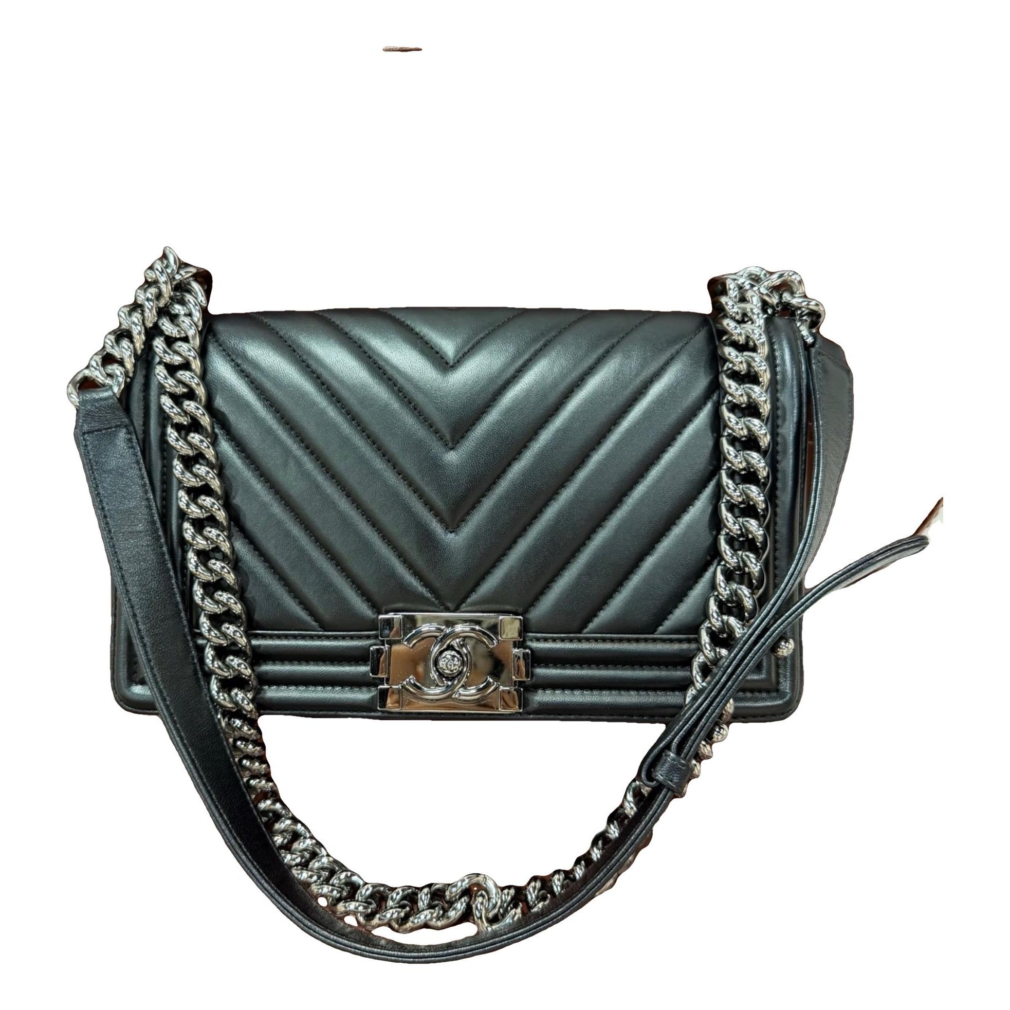 Boy leather crossbody bag