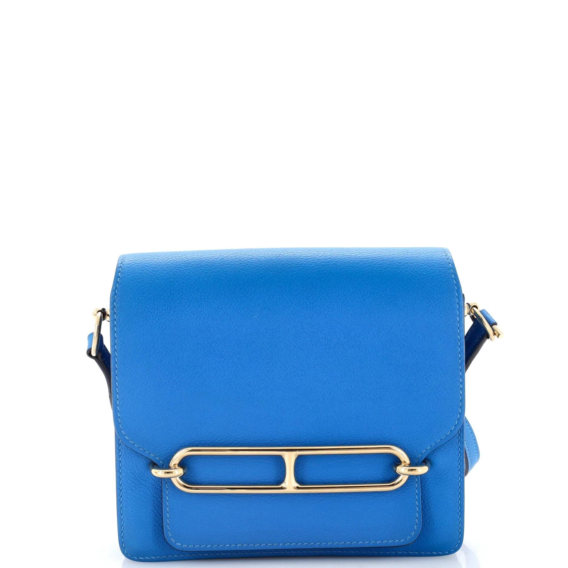 Leather crossbody bag