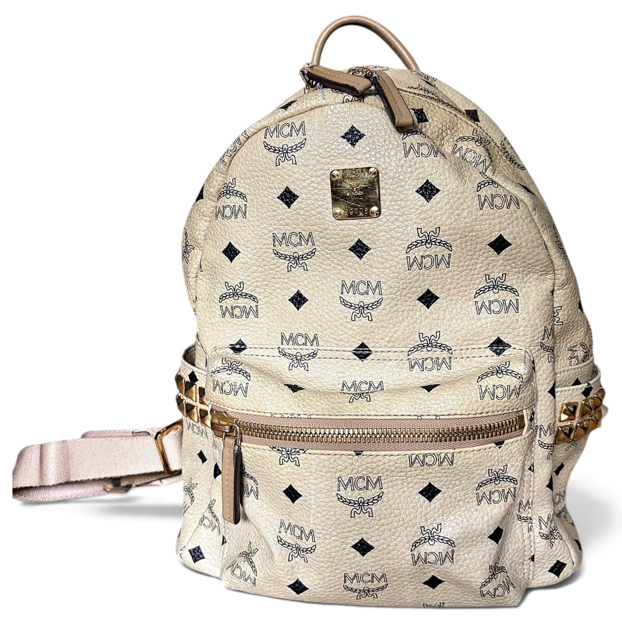 Stark vegan leather backpack