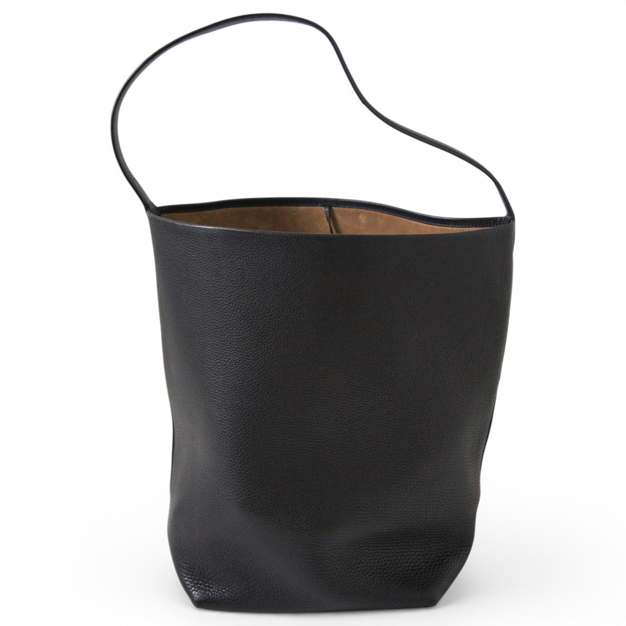 The Row Park N/S leather tote