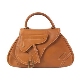 Dior Dior Cognac Saddle Satchel