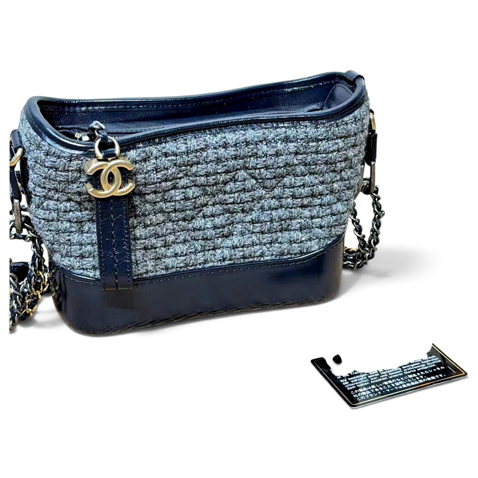 Gabrielle tweed handbag
