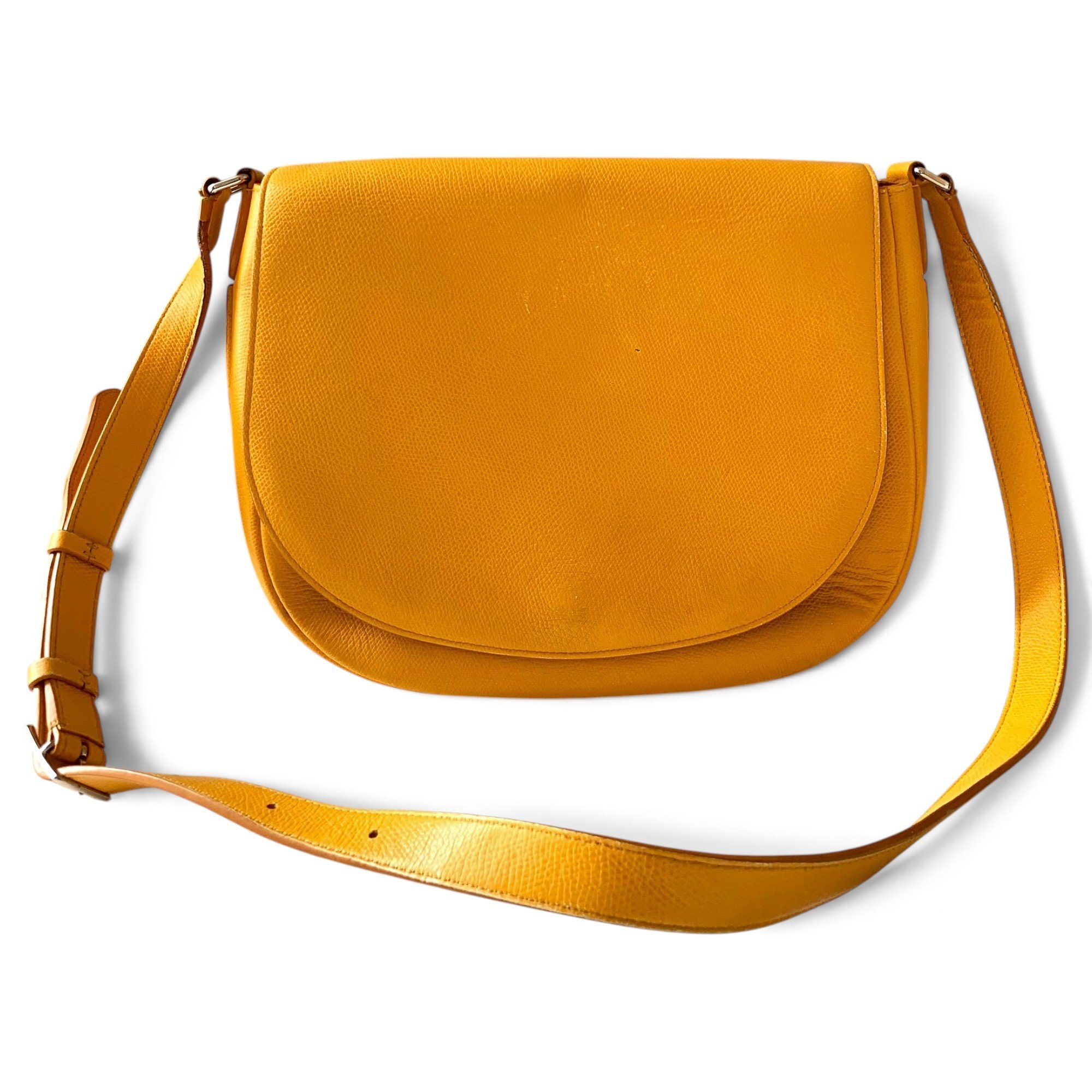 Trotteur leather crossbody bag