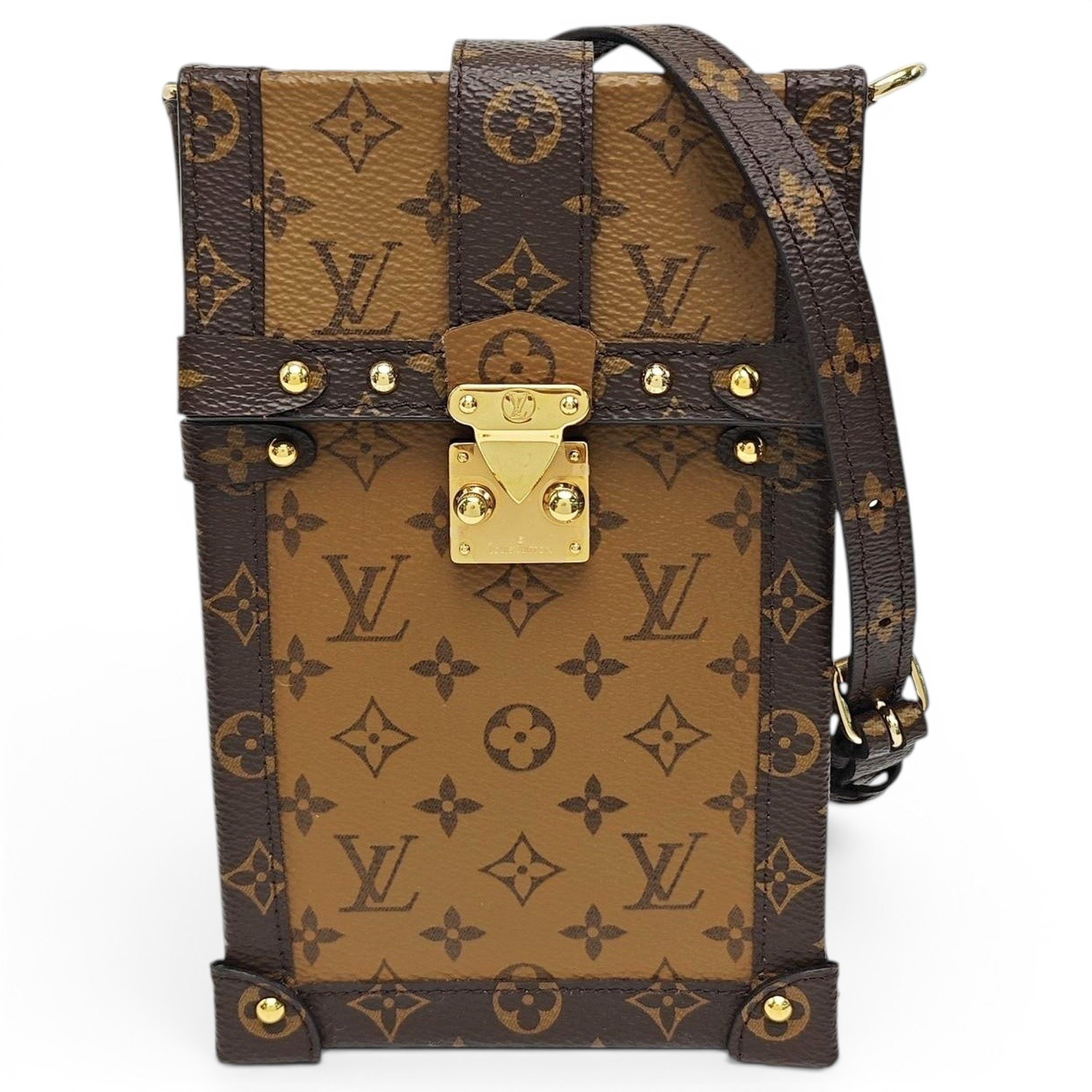 City Trunk leather handbag